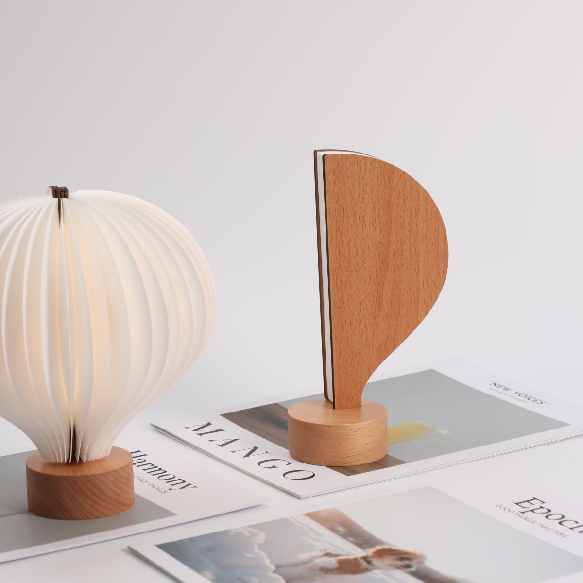 Lampe mongolfière 