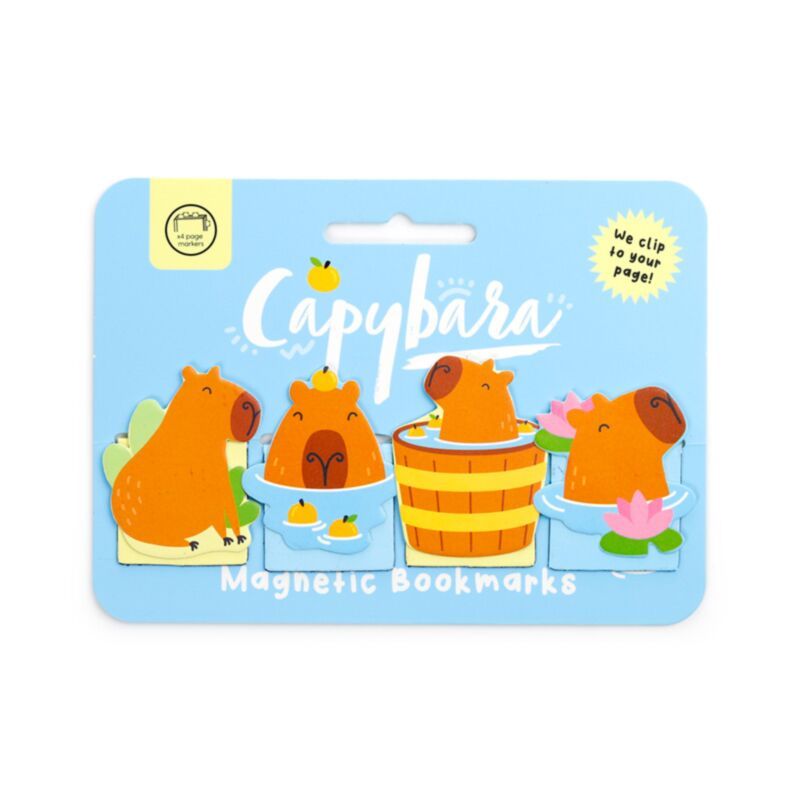 Marque-pages magnétiques Capybara  