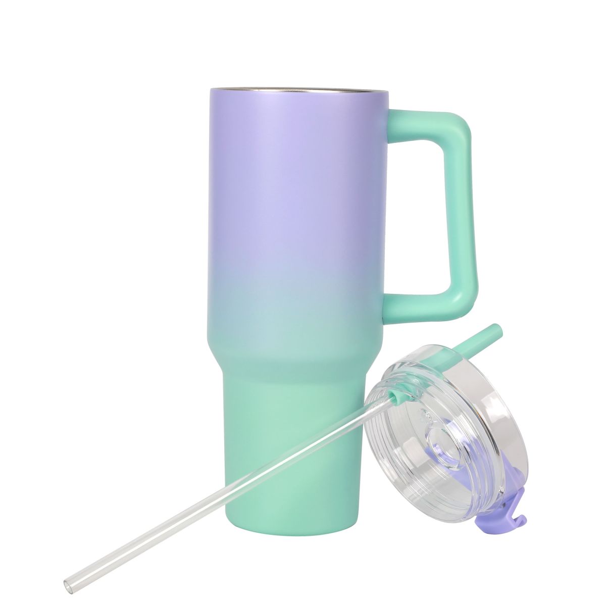 Travel Mug 1200ml Green Purple Dégradé
