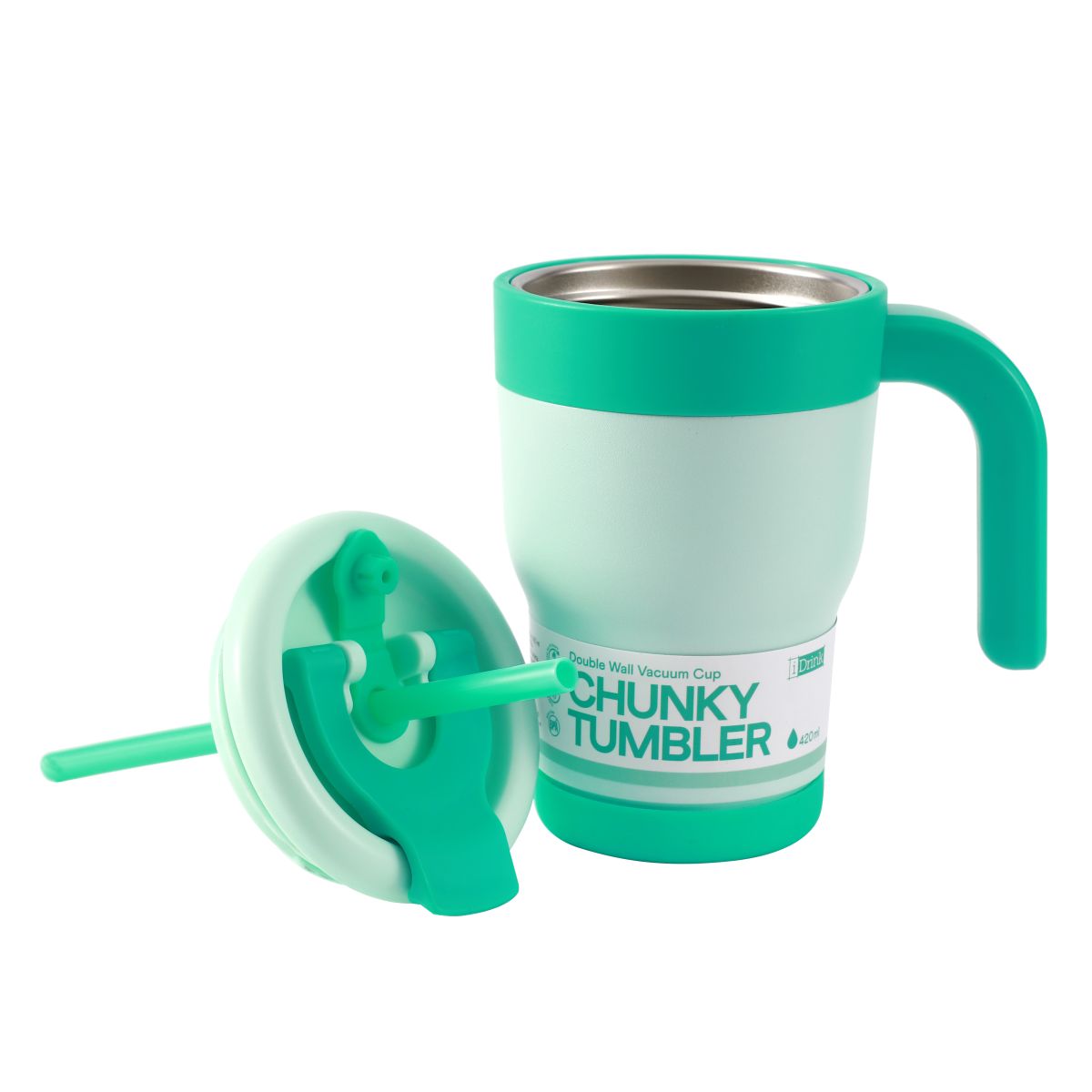 Travel Mug Mini Pastel 420ml Vert
