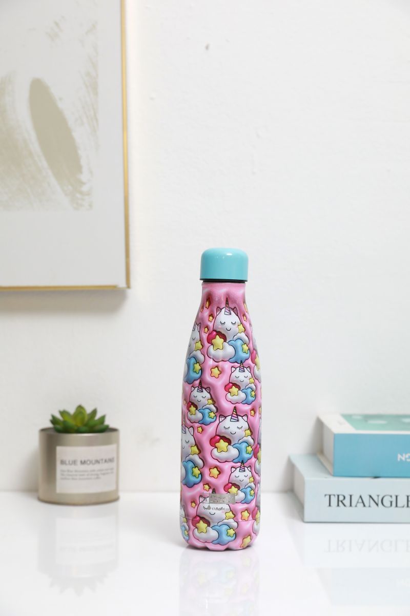 Bouteille 3D 500ml Unicorn