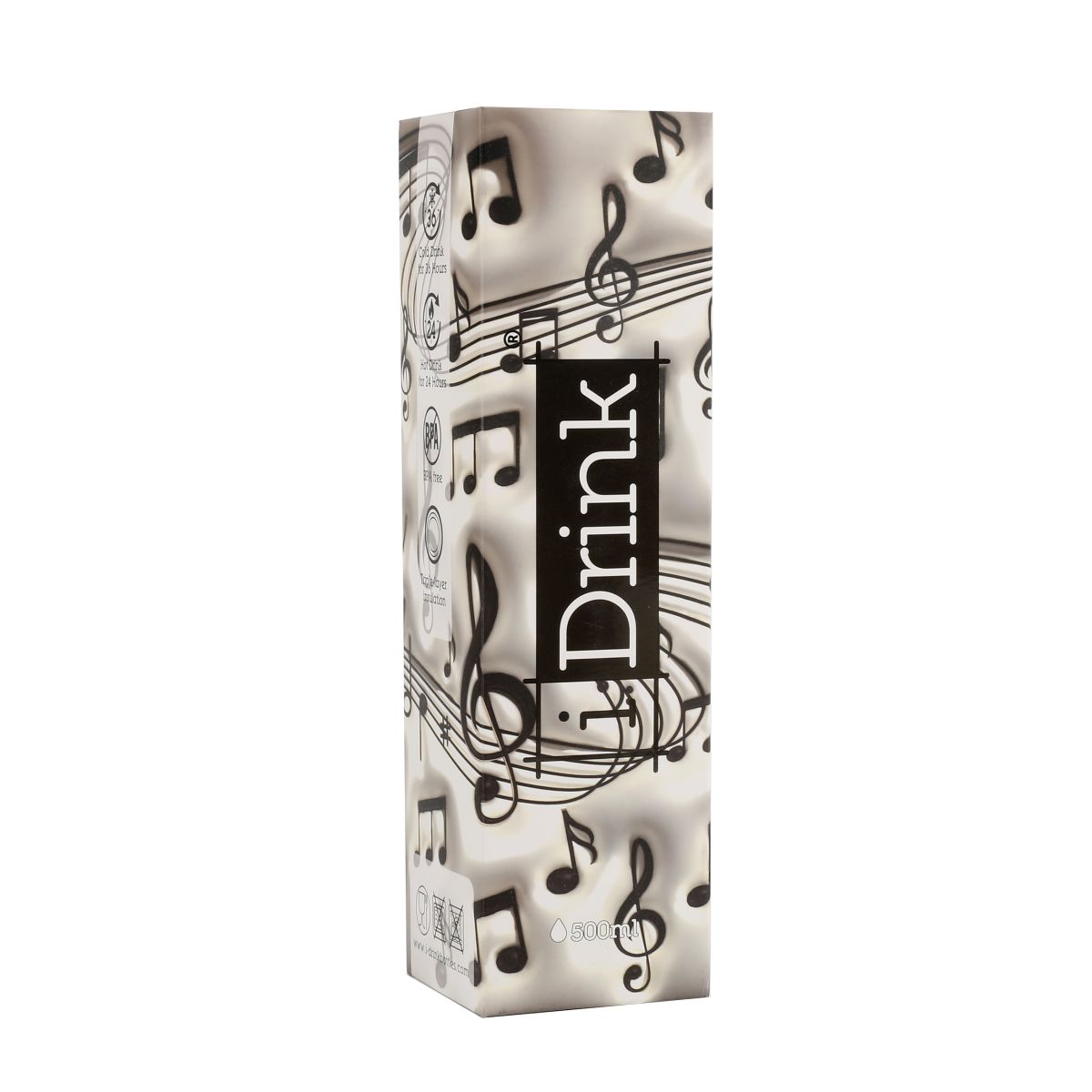 Bouteille 3D 500ml Music