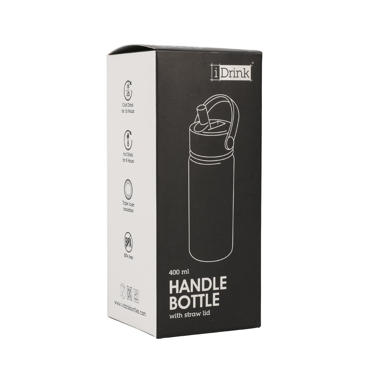 Gourde 400ml Noir