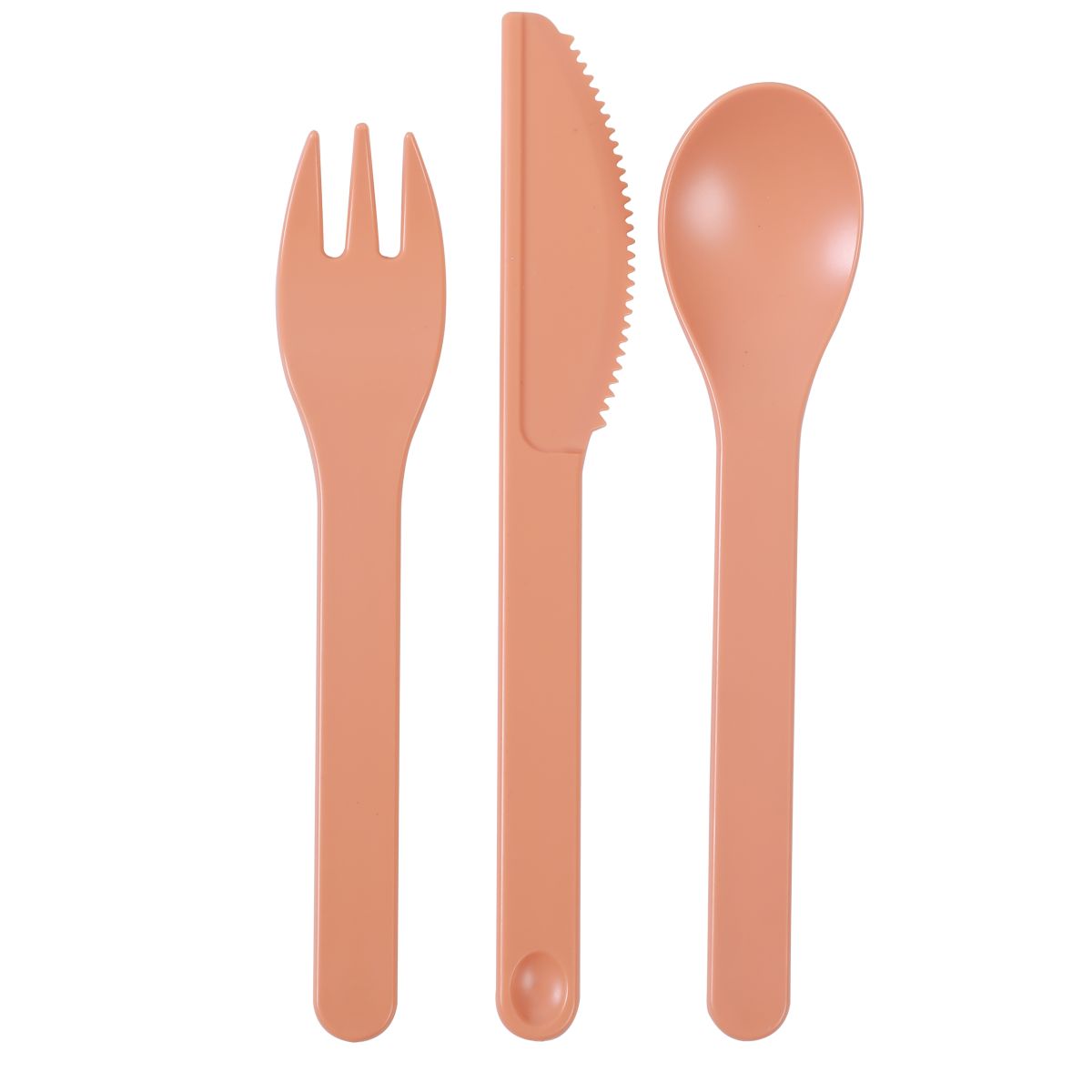 Lunch Box, Set 2 Box & couverts Chats Blanc & orange 650 ml