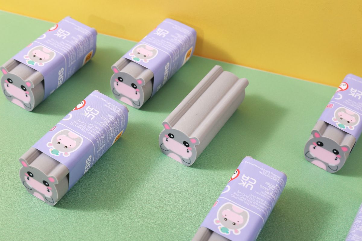 Gommes en forme de Hippo 