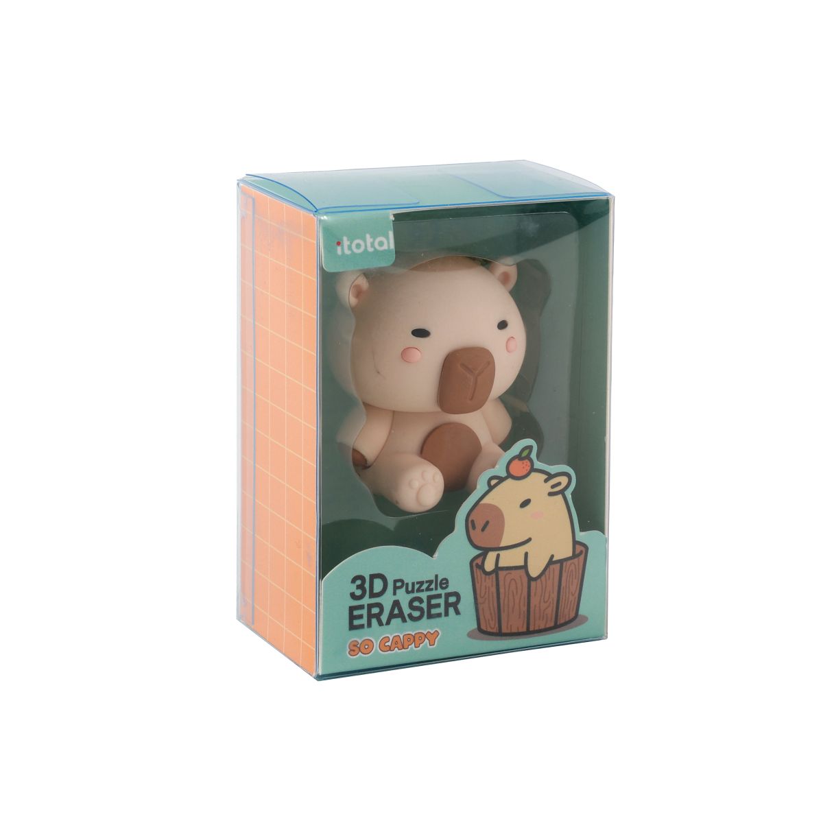 Gomme 3D Géante Capybara  
