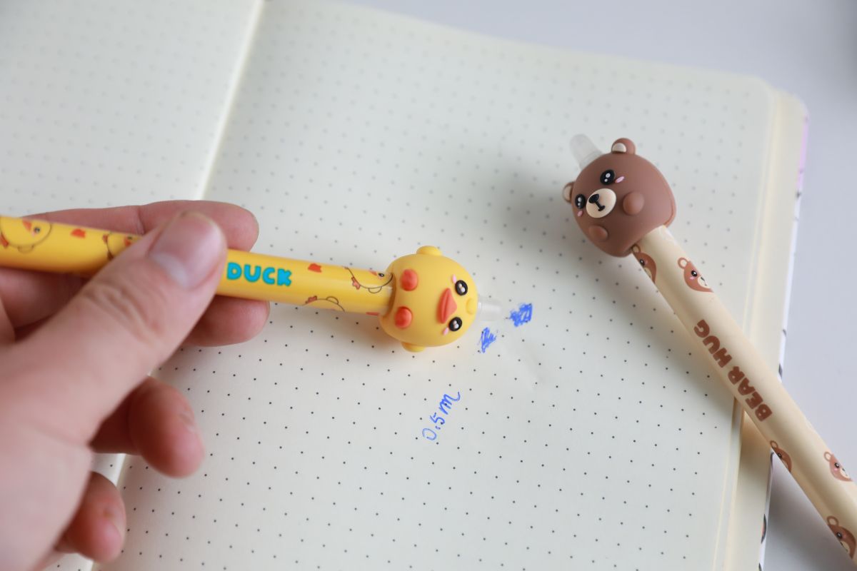 Stylos effaçables 3D Ours & poussins