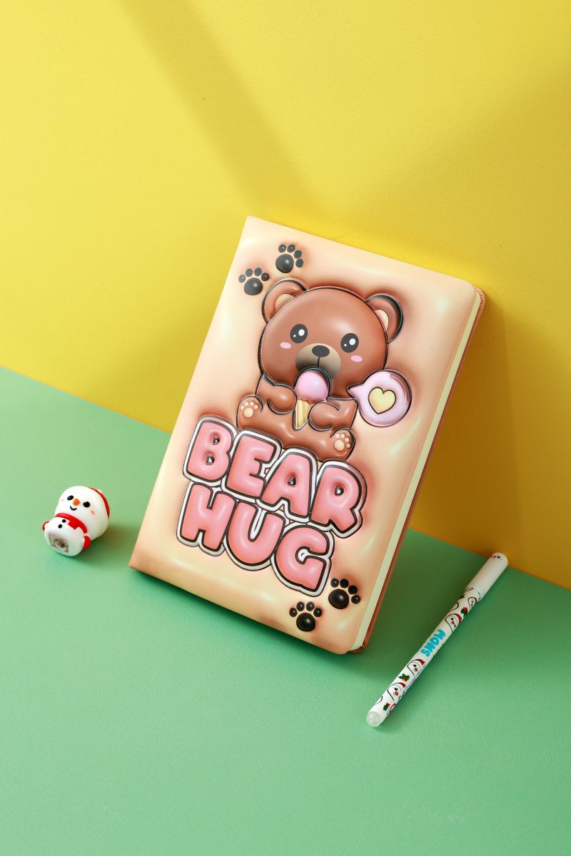 Notebook 3D Ours & Poussins