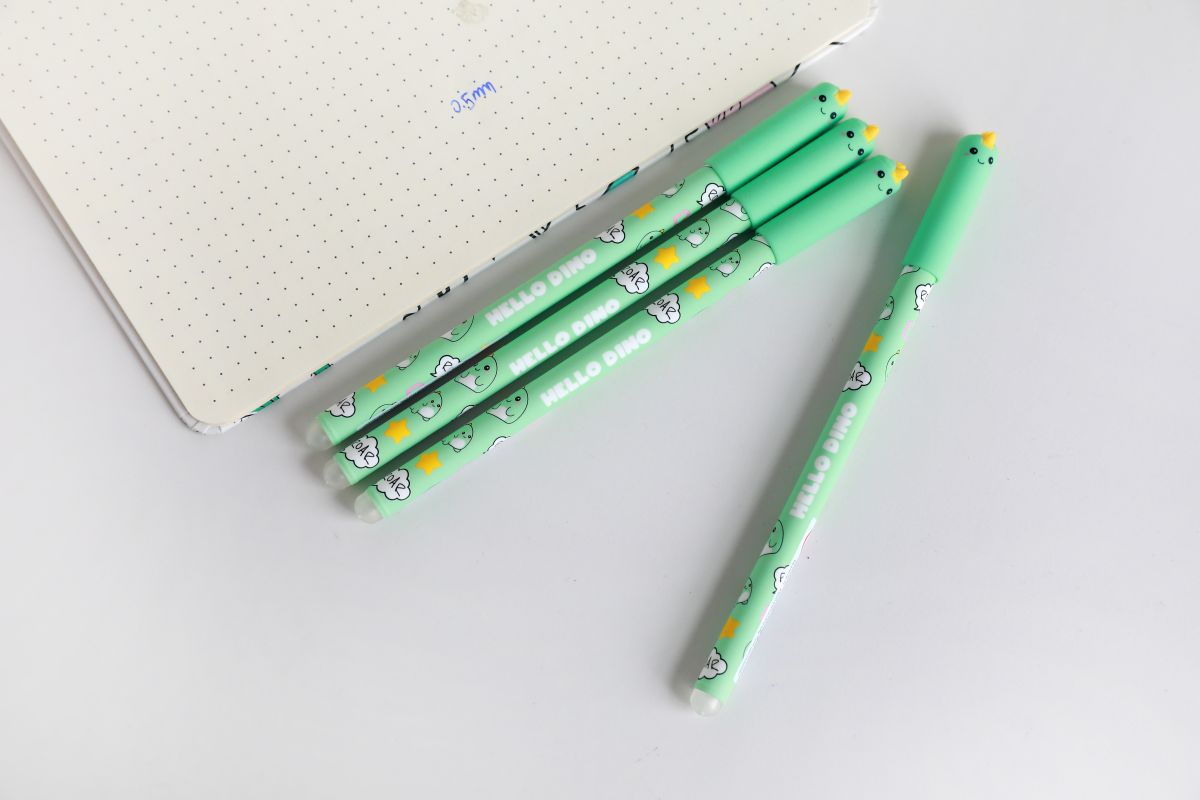 Stylos effaçables Slim Dino 