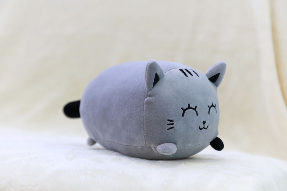 Coussin Chat gris Coussin Chat gris petit 