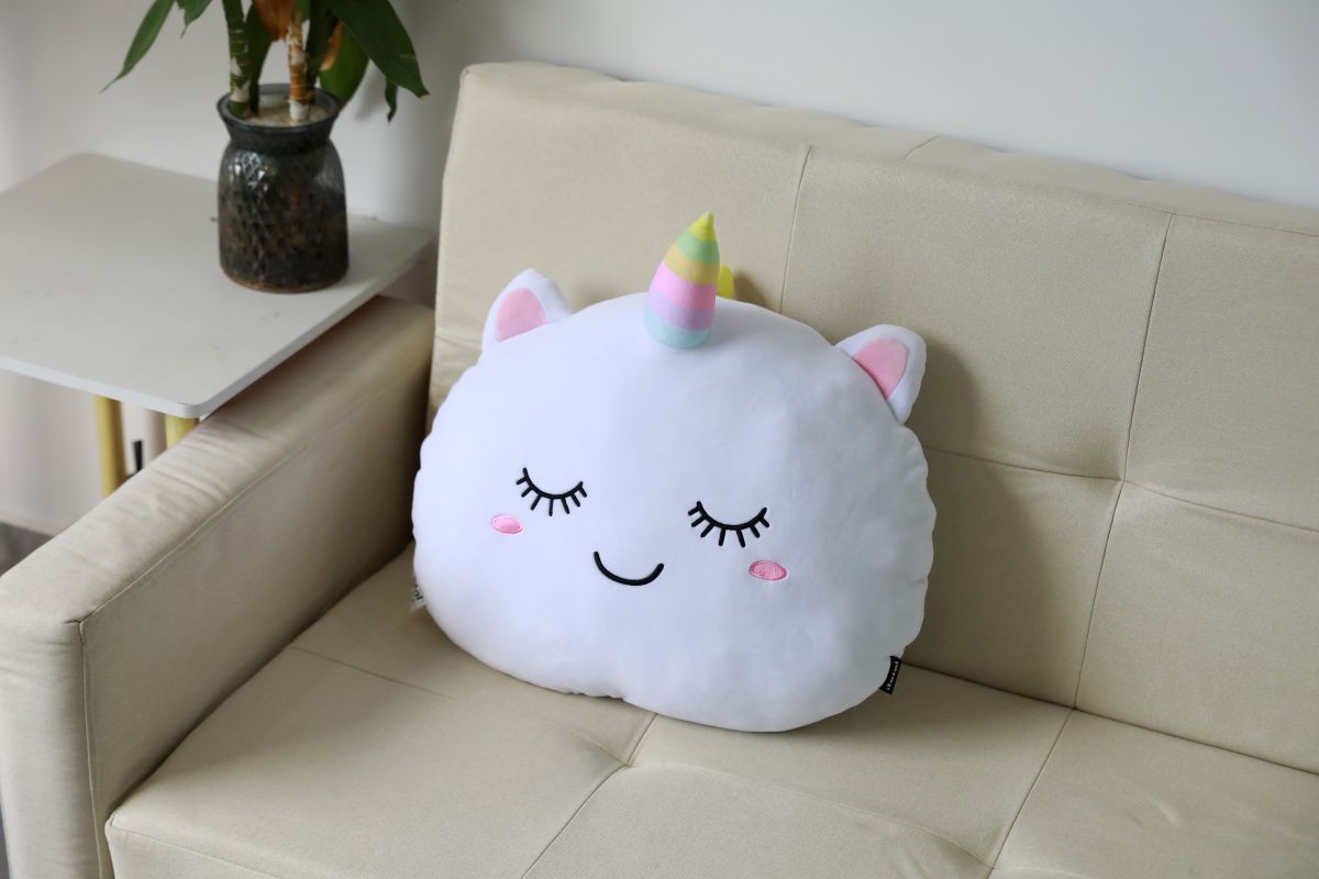 Coussin plat Licorne 