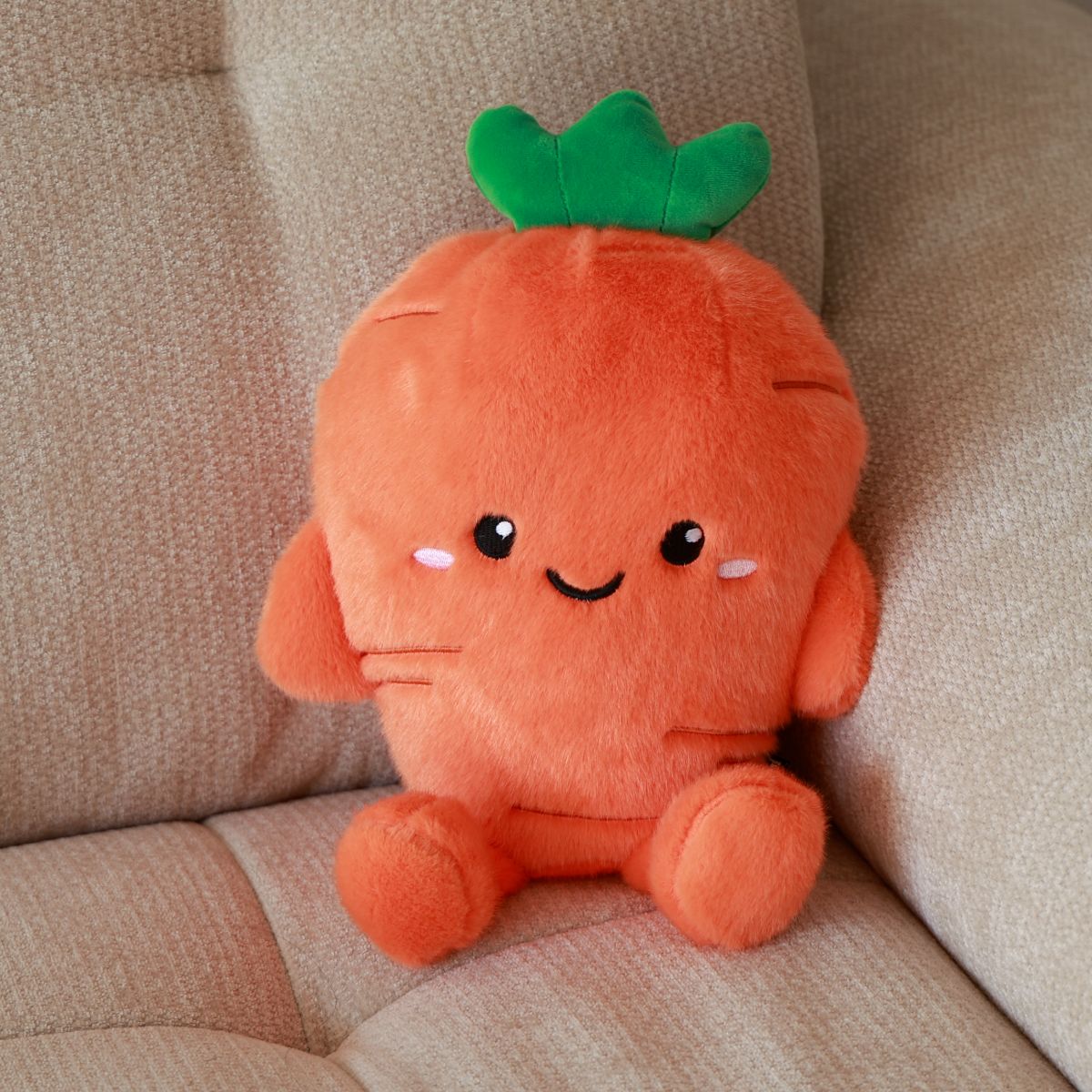 Coussin medium Fresh Market Carrie la carotte