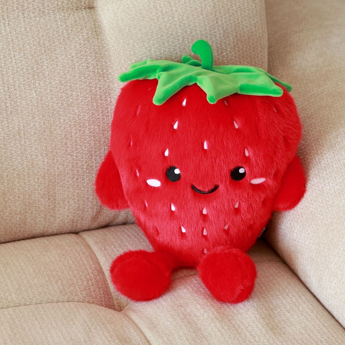 Coussin medium Fresh Market Stella la fraise 