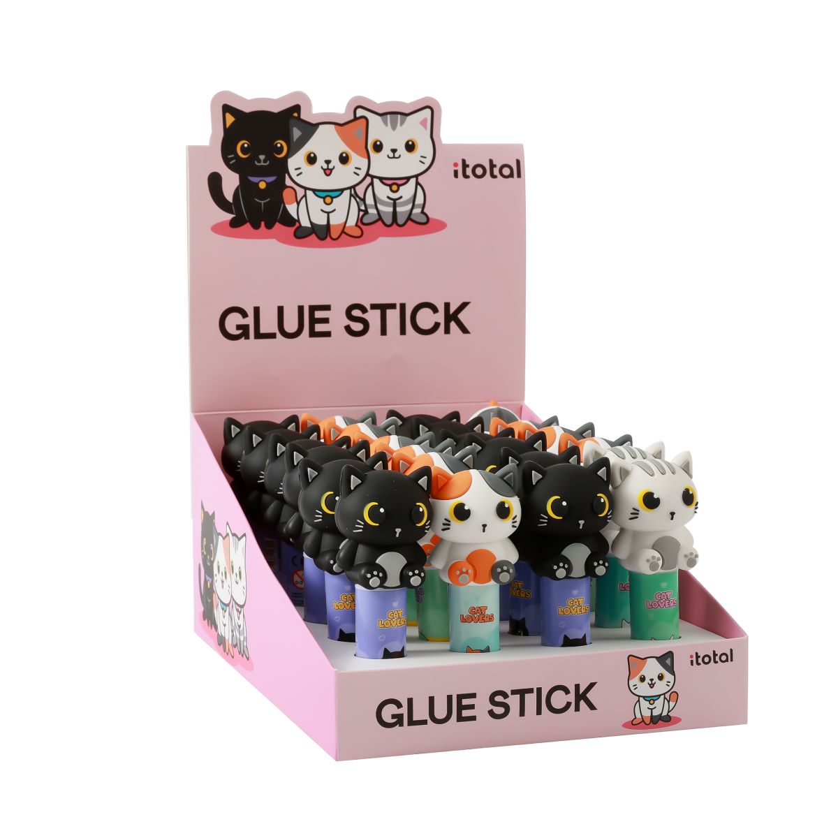 Bâtons de colle 3D Chats 