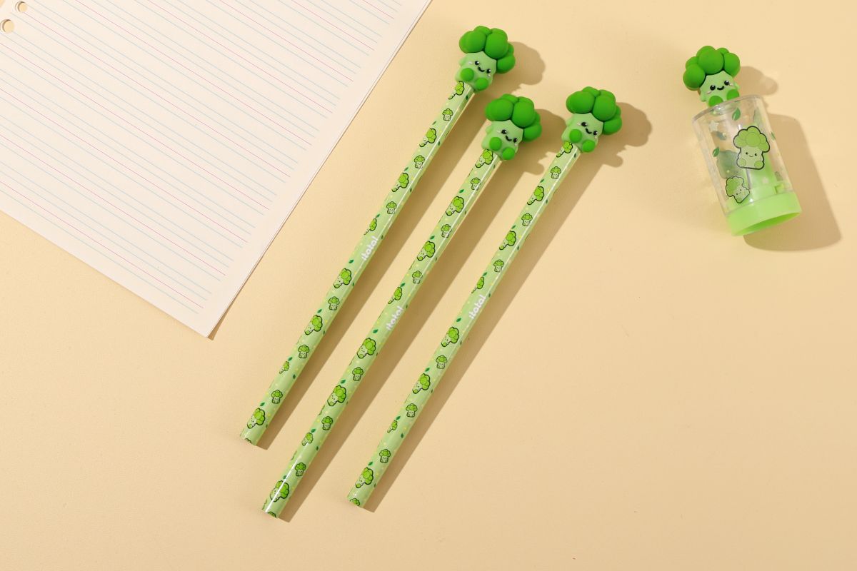 Crayons 3D Benny le brocolis 