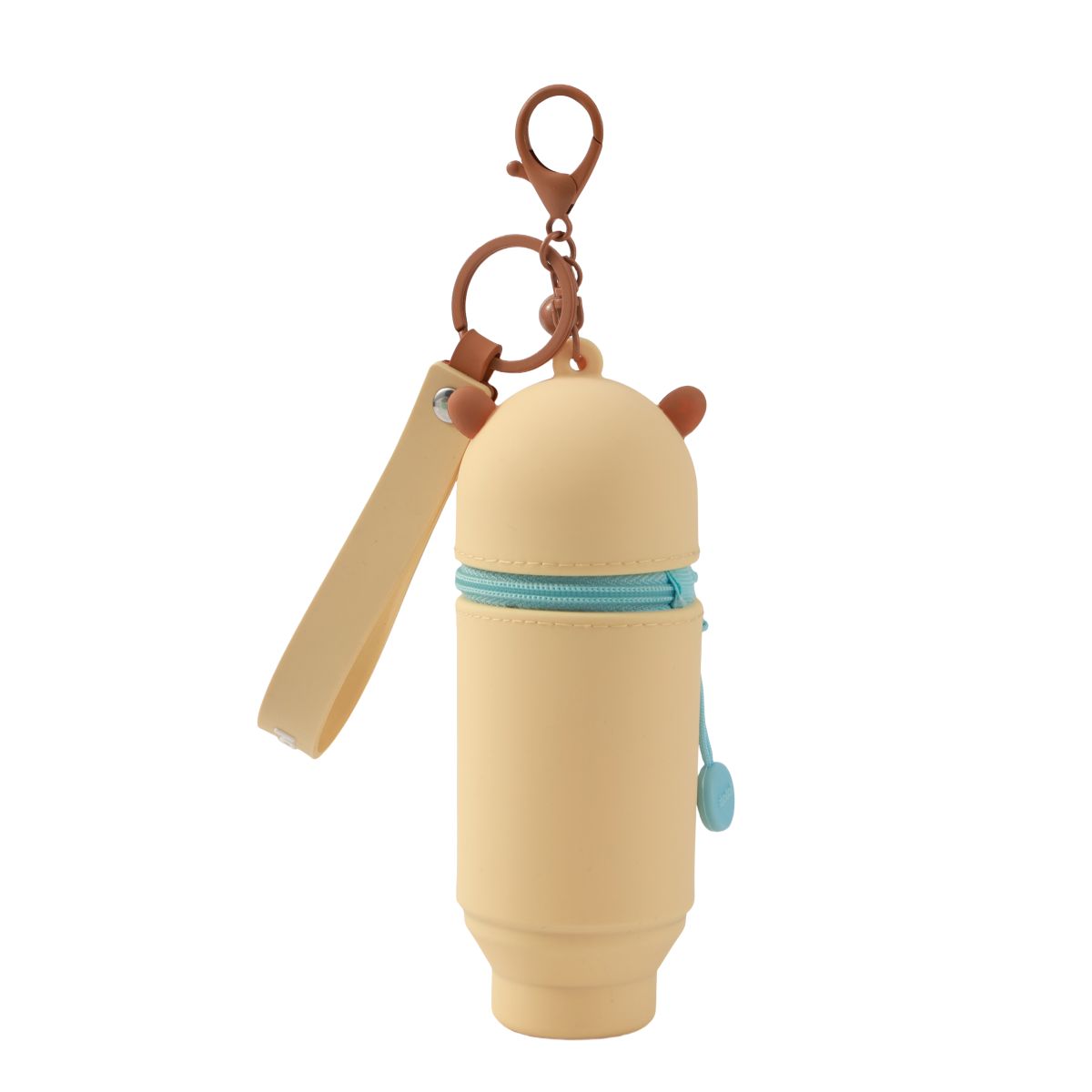 Porte-clés avec trousse en silicone Capybara 