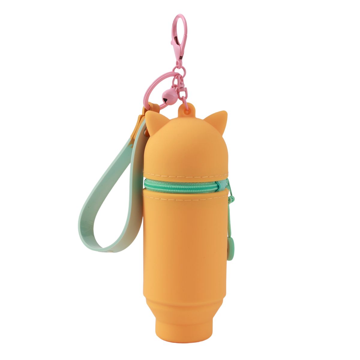Porte-clés avec trousse en silicone Shiba 