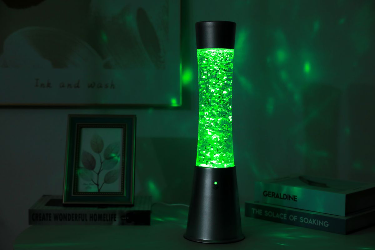 Lampe paillettes avec télécommande à couleurs changeantes 