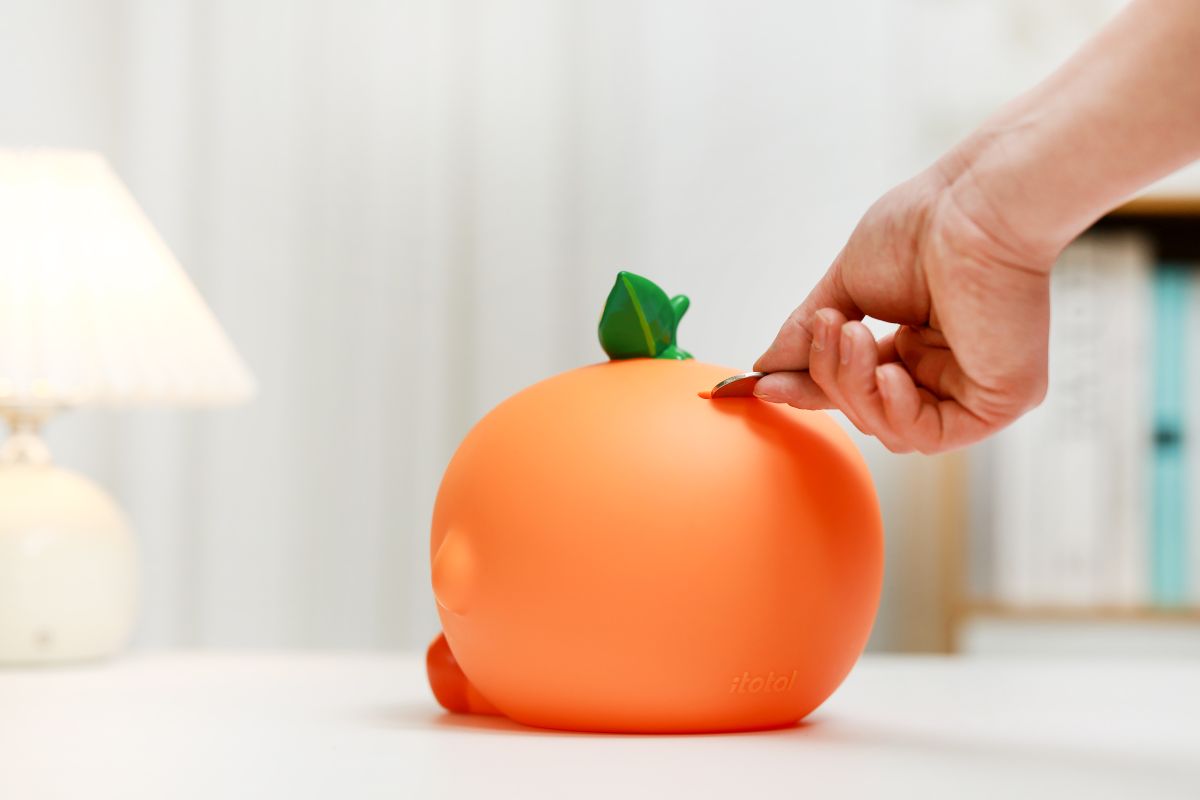 Tirelire Fresh Market Olly l'orange 