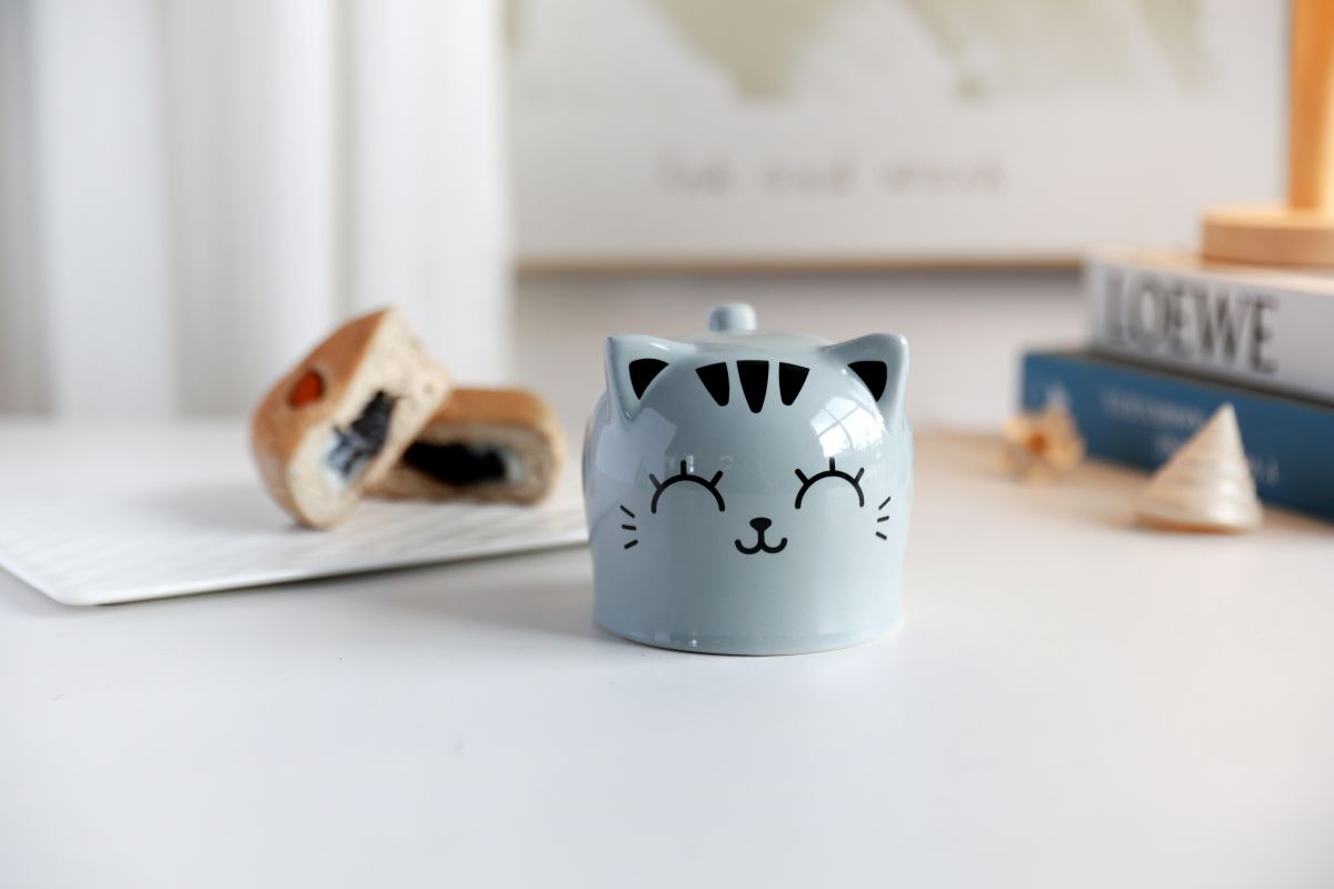 Tasse Flip 450ml Chat Chat Gris