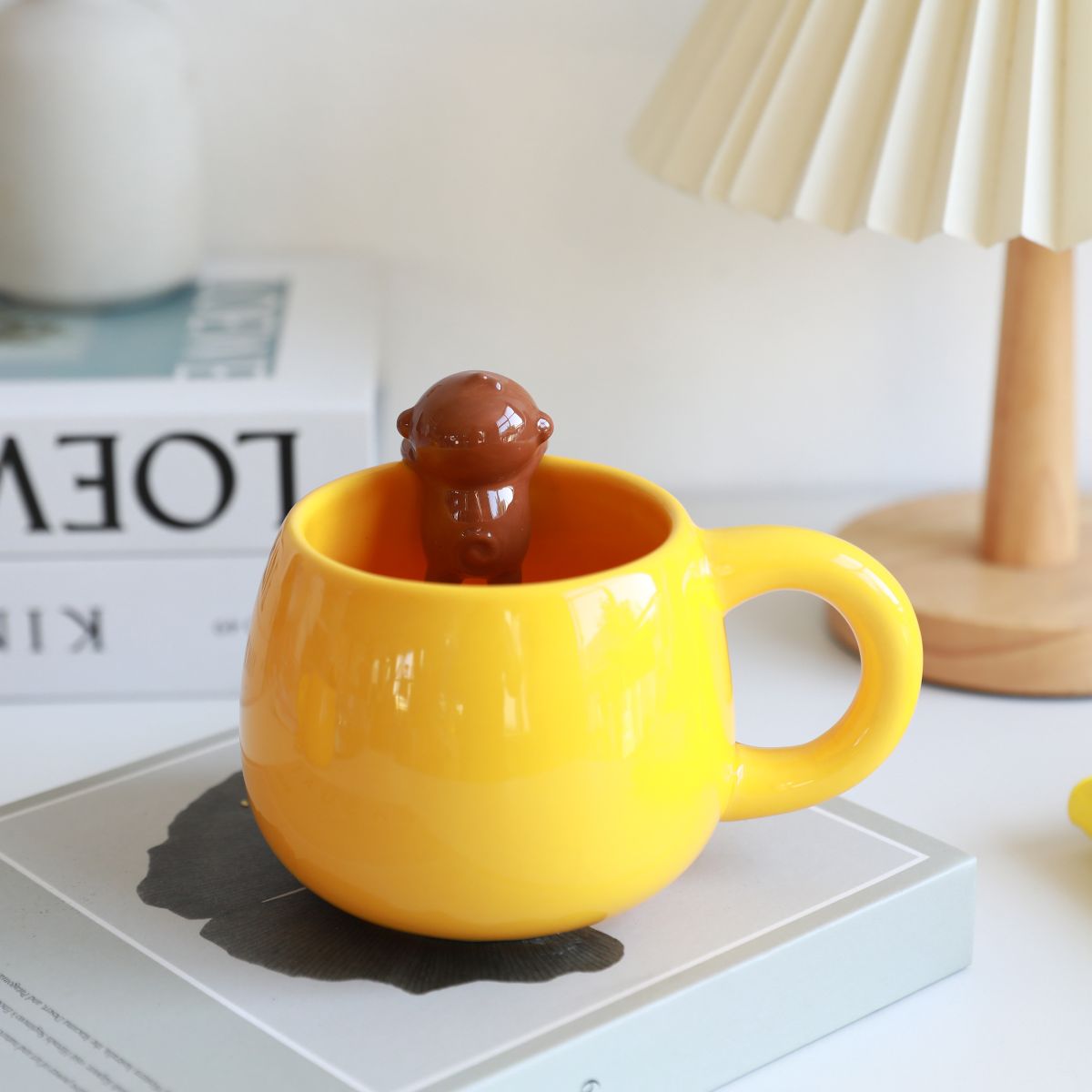 Tasse en céramique Charm 450 ml Singe