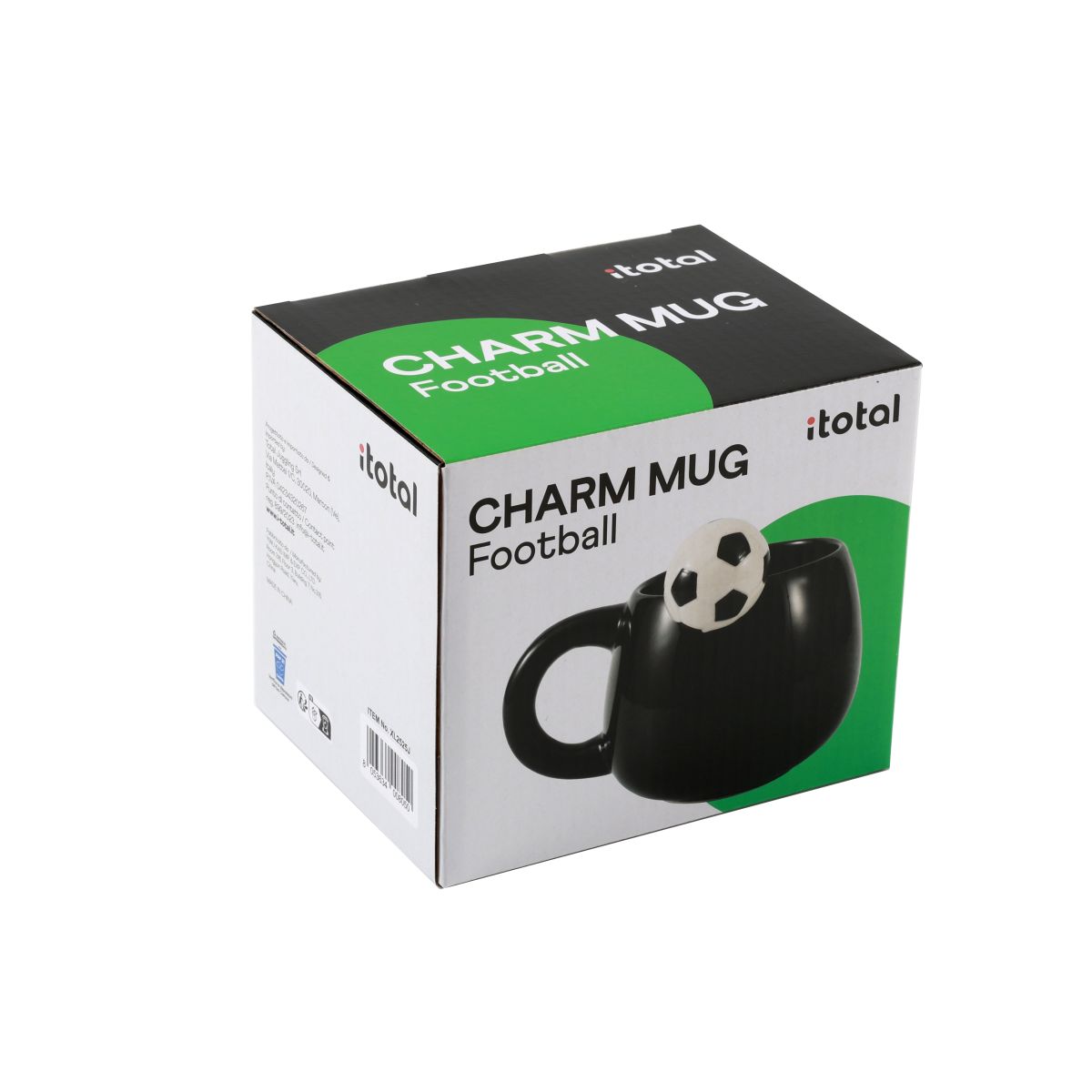 Tasse en céramique Charm Football 