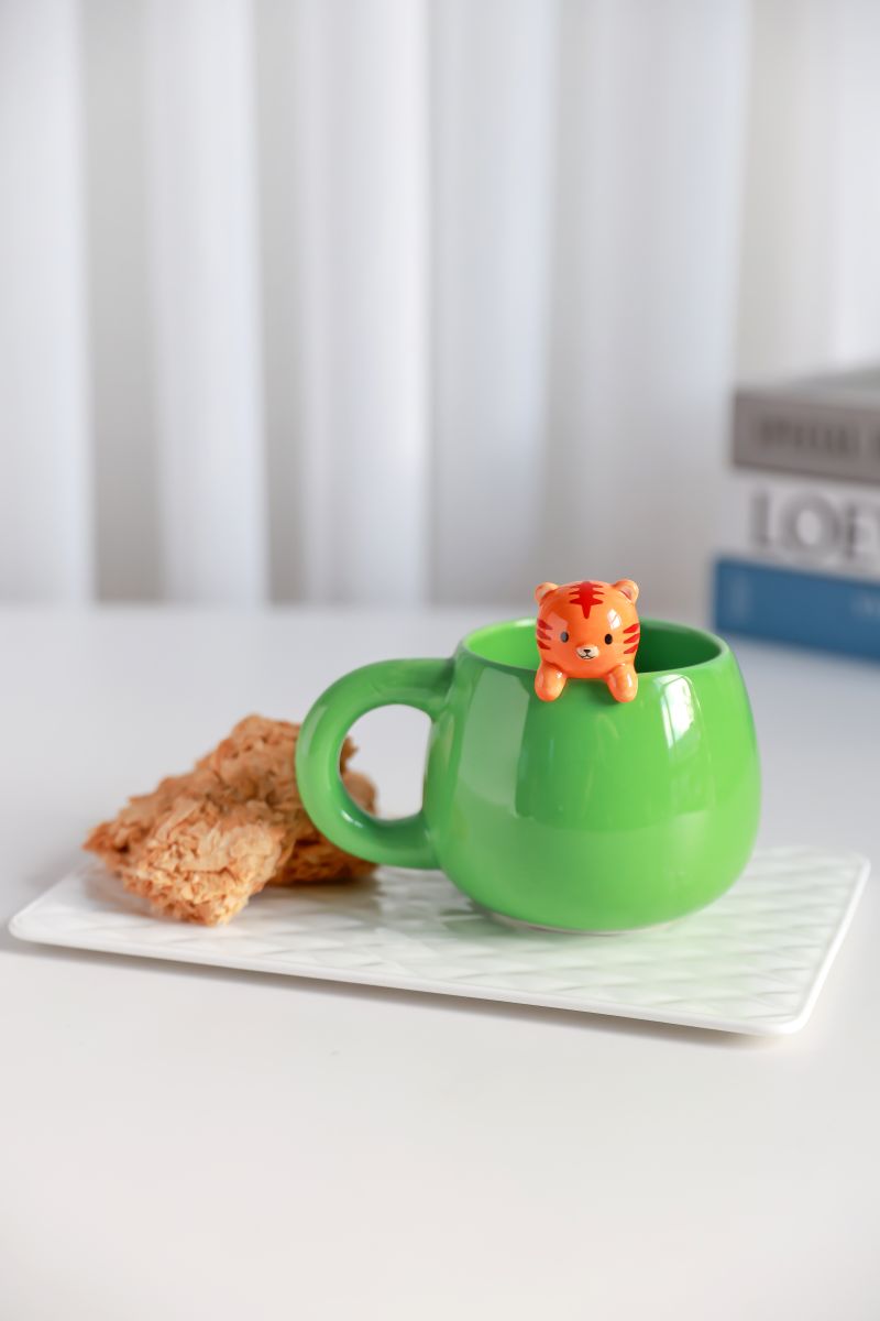Tasse en céramique Charm Tigre 