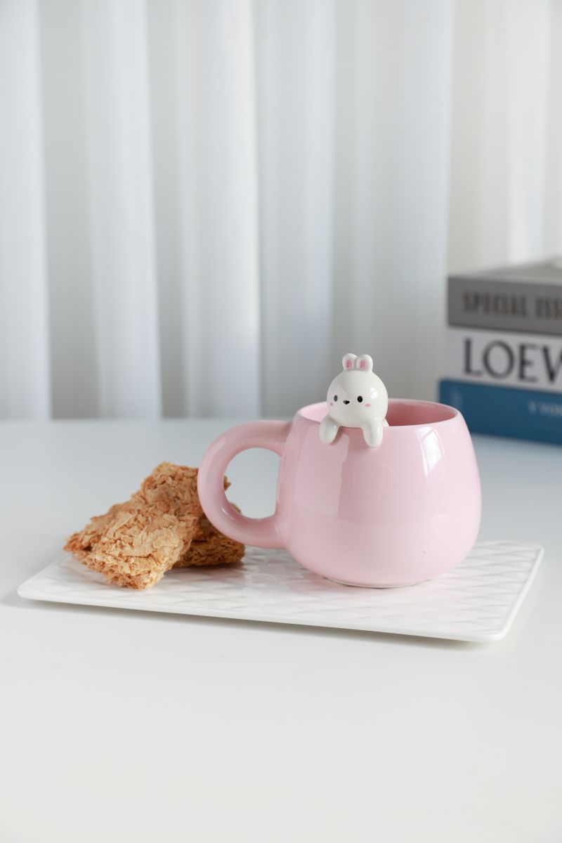 Tasse en céramique Charm Lapin 