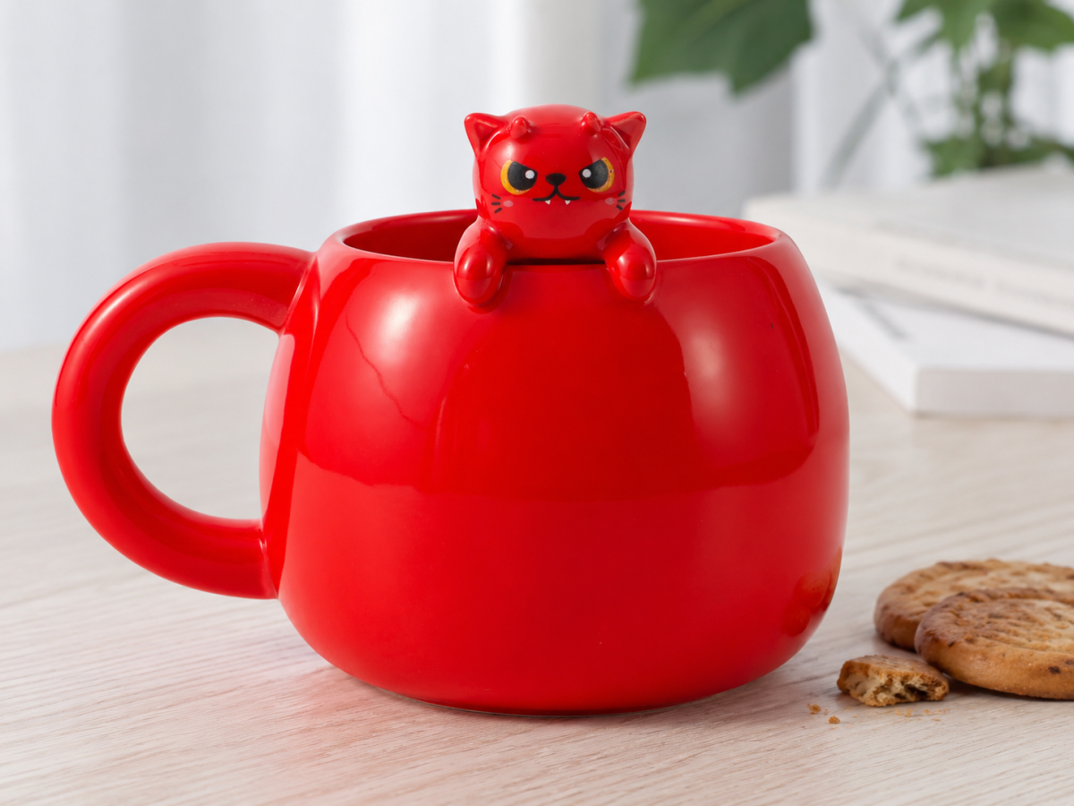 Tasse Charm Creepy Vibes Diable 