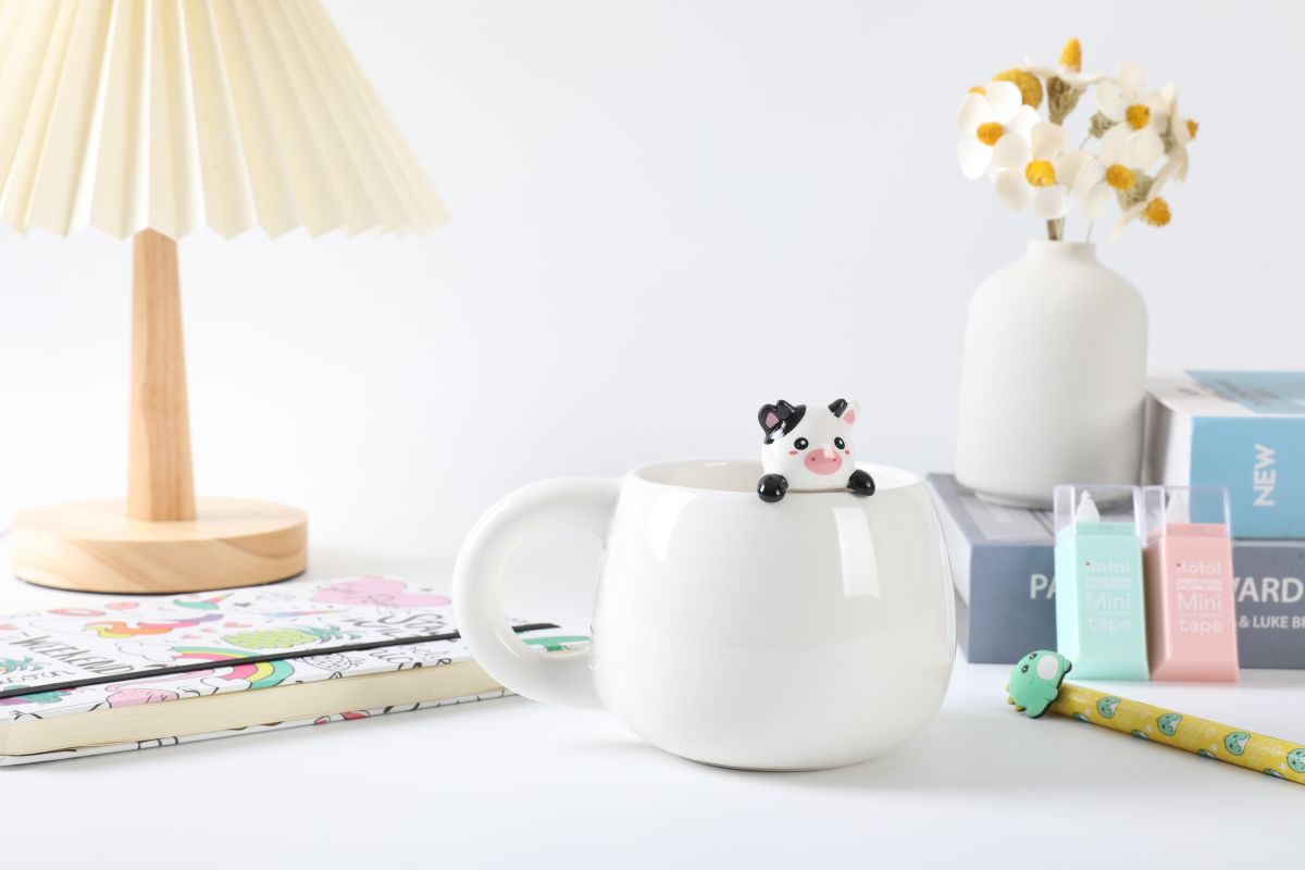 Tasse en céramique Charm 450ml Vache