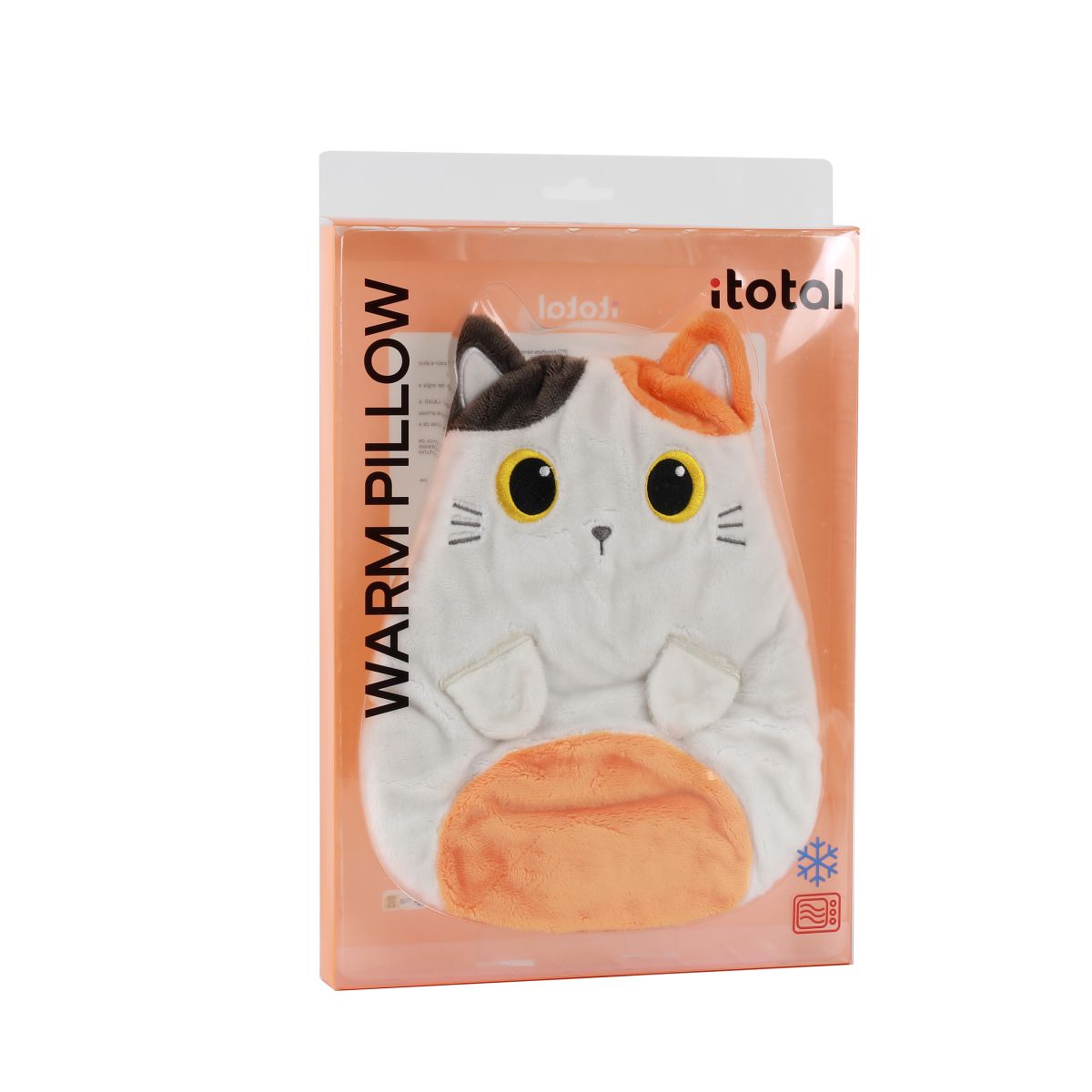 Coussin relaxant Chat blanc 
