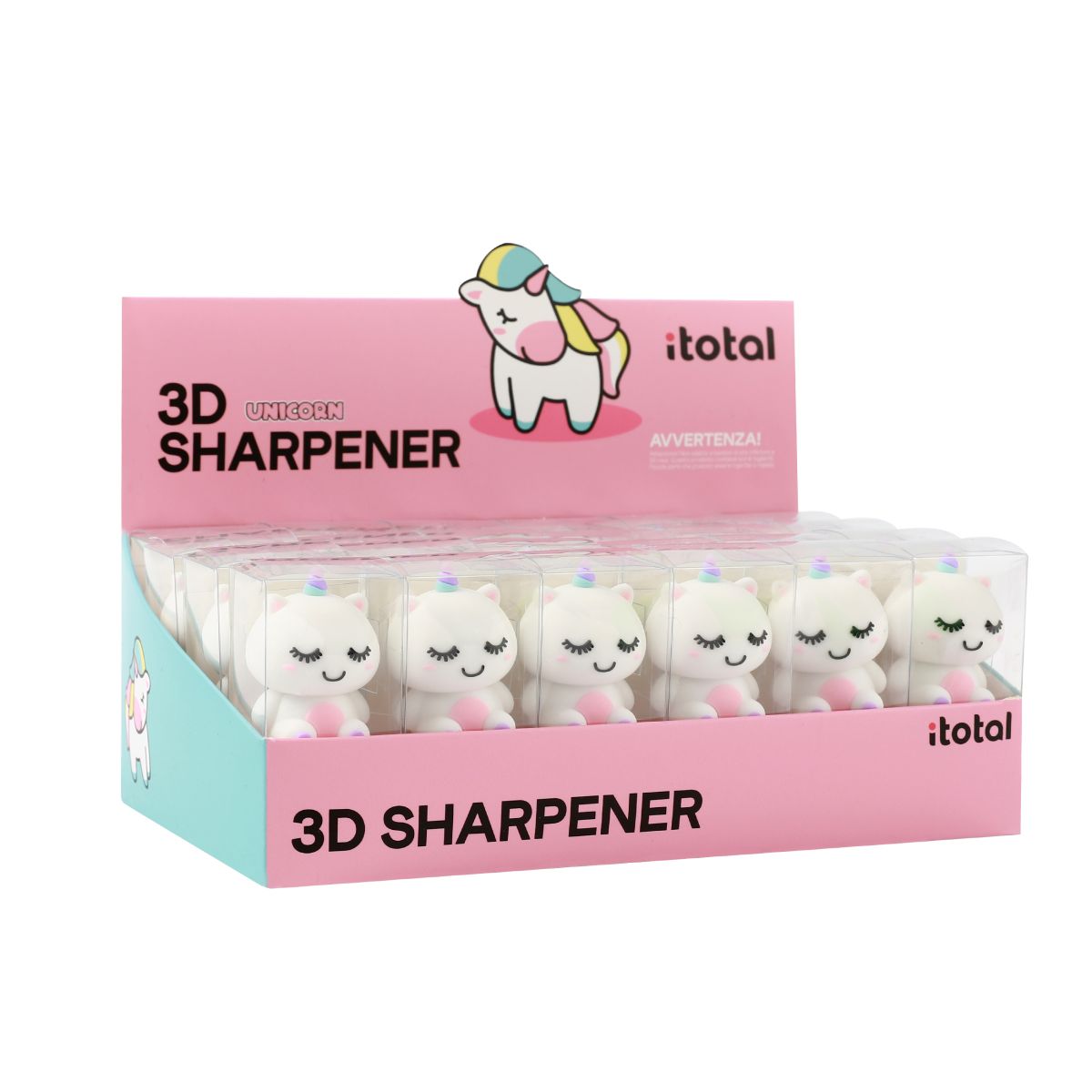 Taille-crayons 3D Licorne 