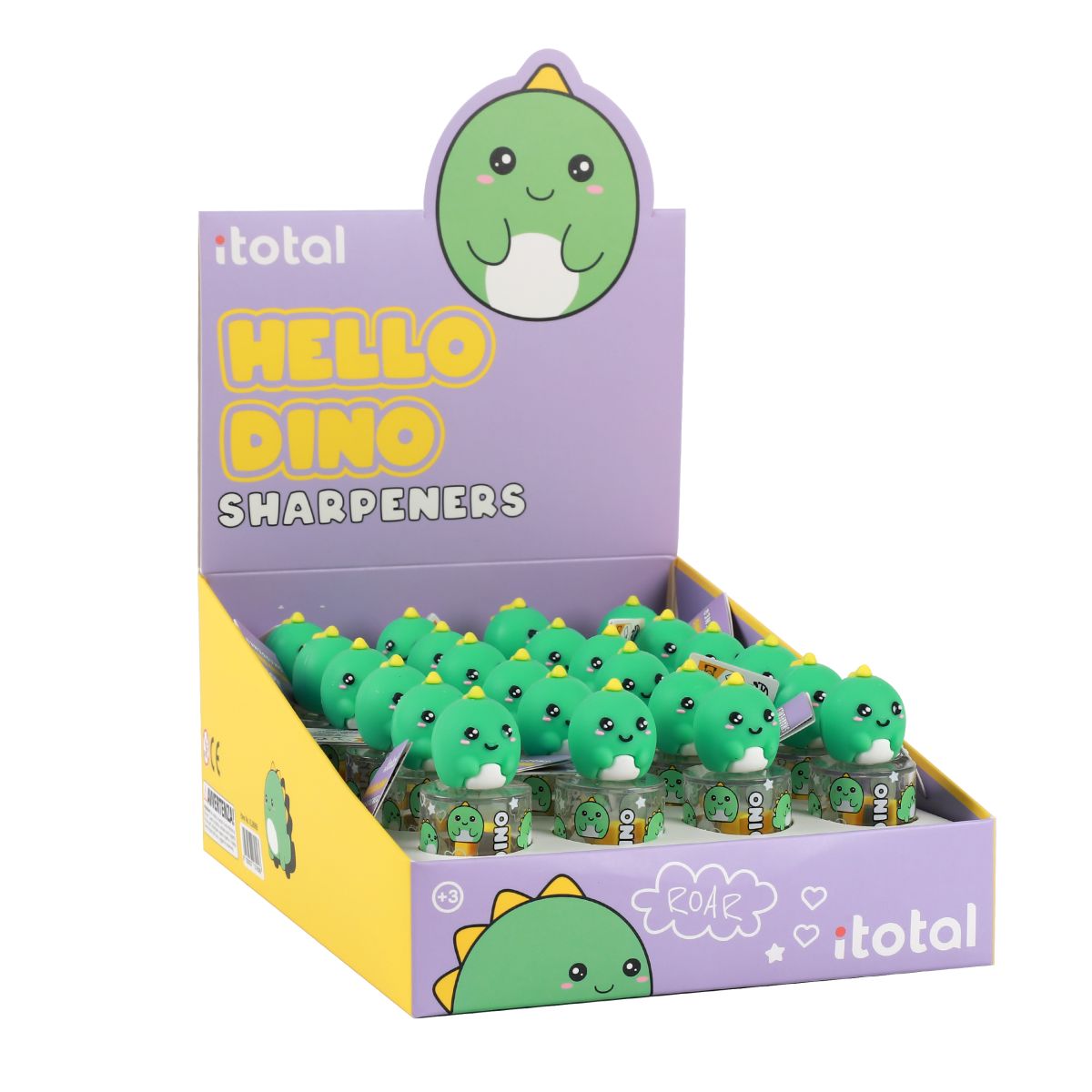 Taille-crayons Dino 