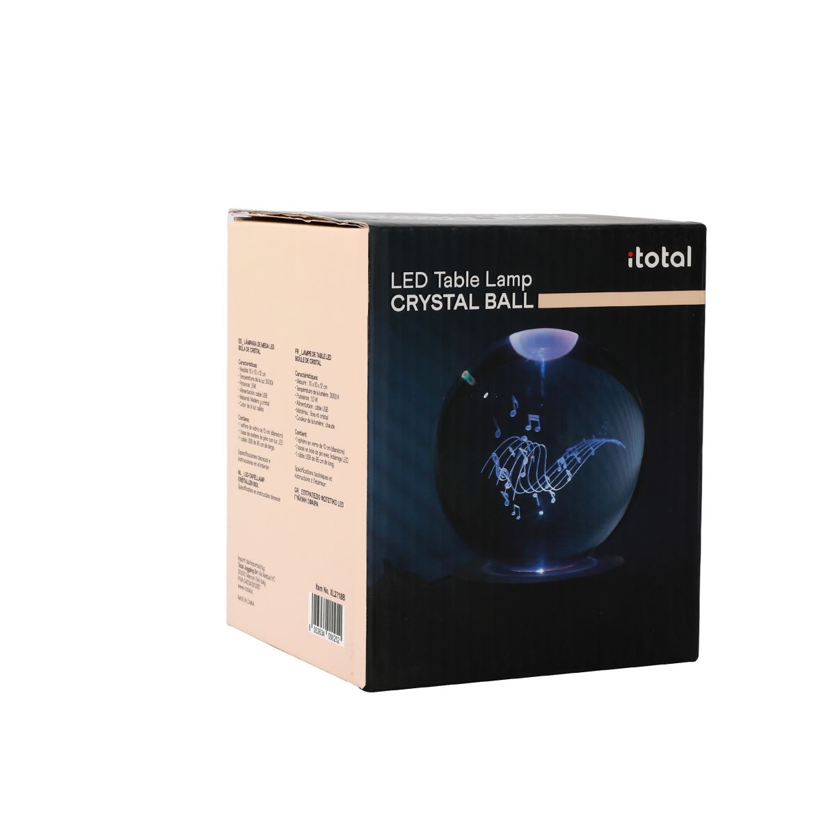 LAMPE LED Crystal Ball Music Large 