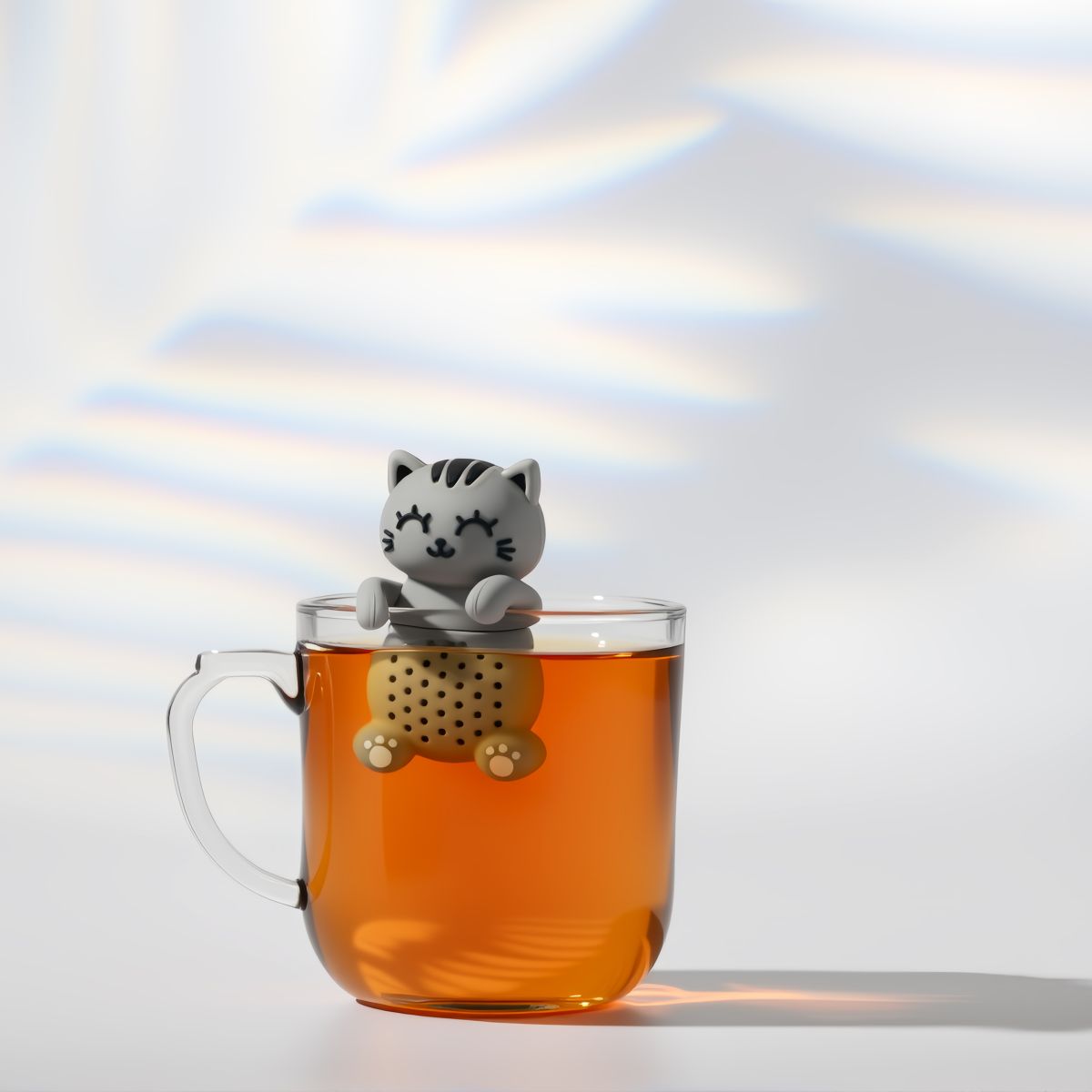 Infuser Tea Buddy Chat gris