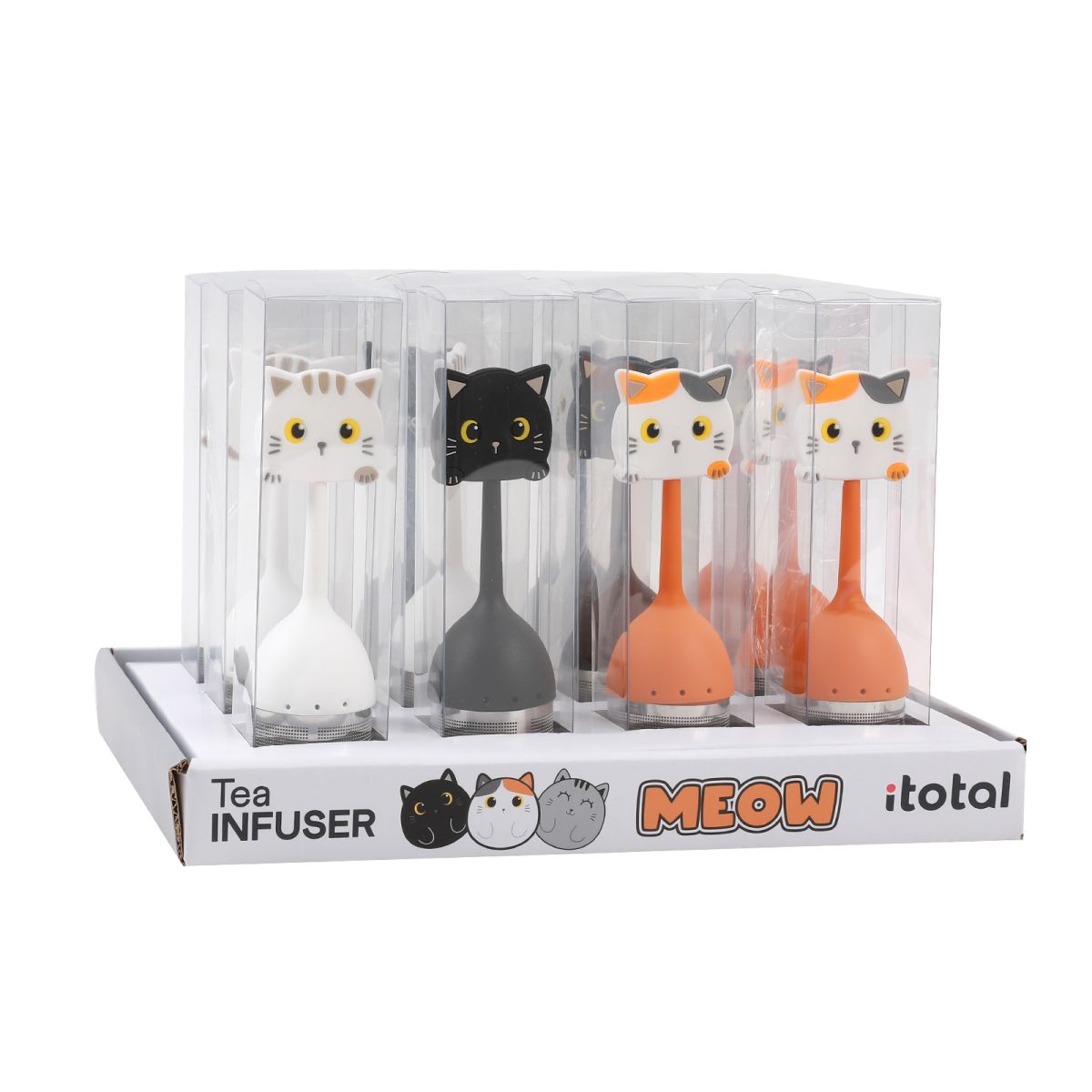 Infuseur à Thé en Silicone Noir