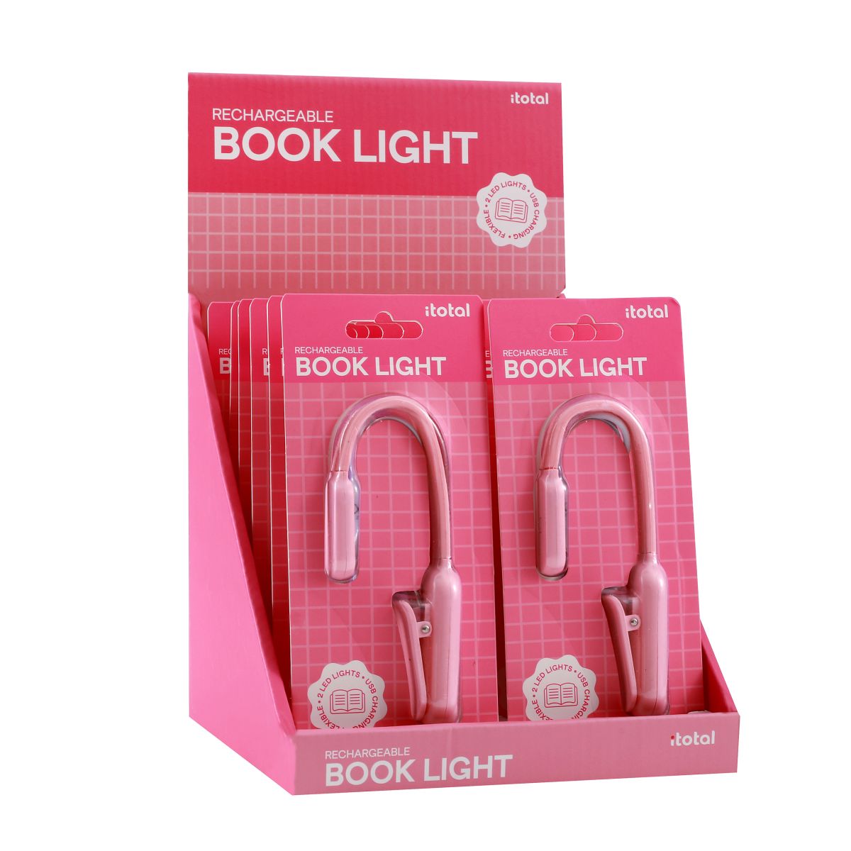Lampe de lecture rechargeable Pastel Rose