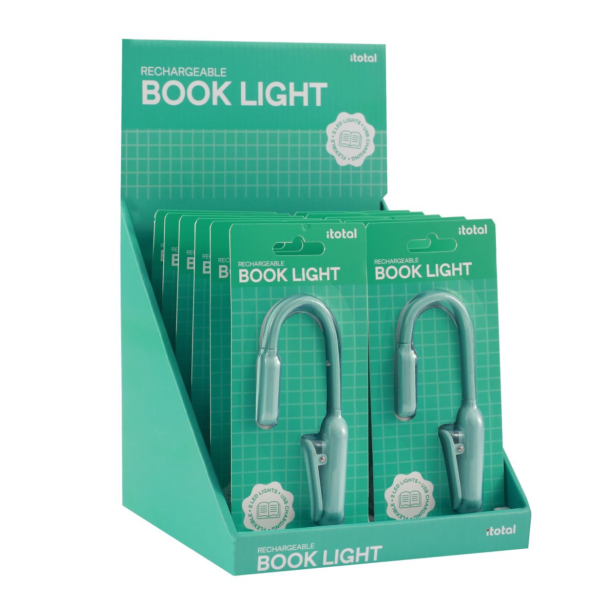 Lampe de lecture rechargeable Pastel Vert