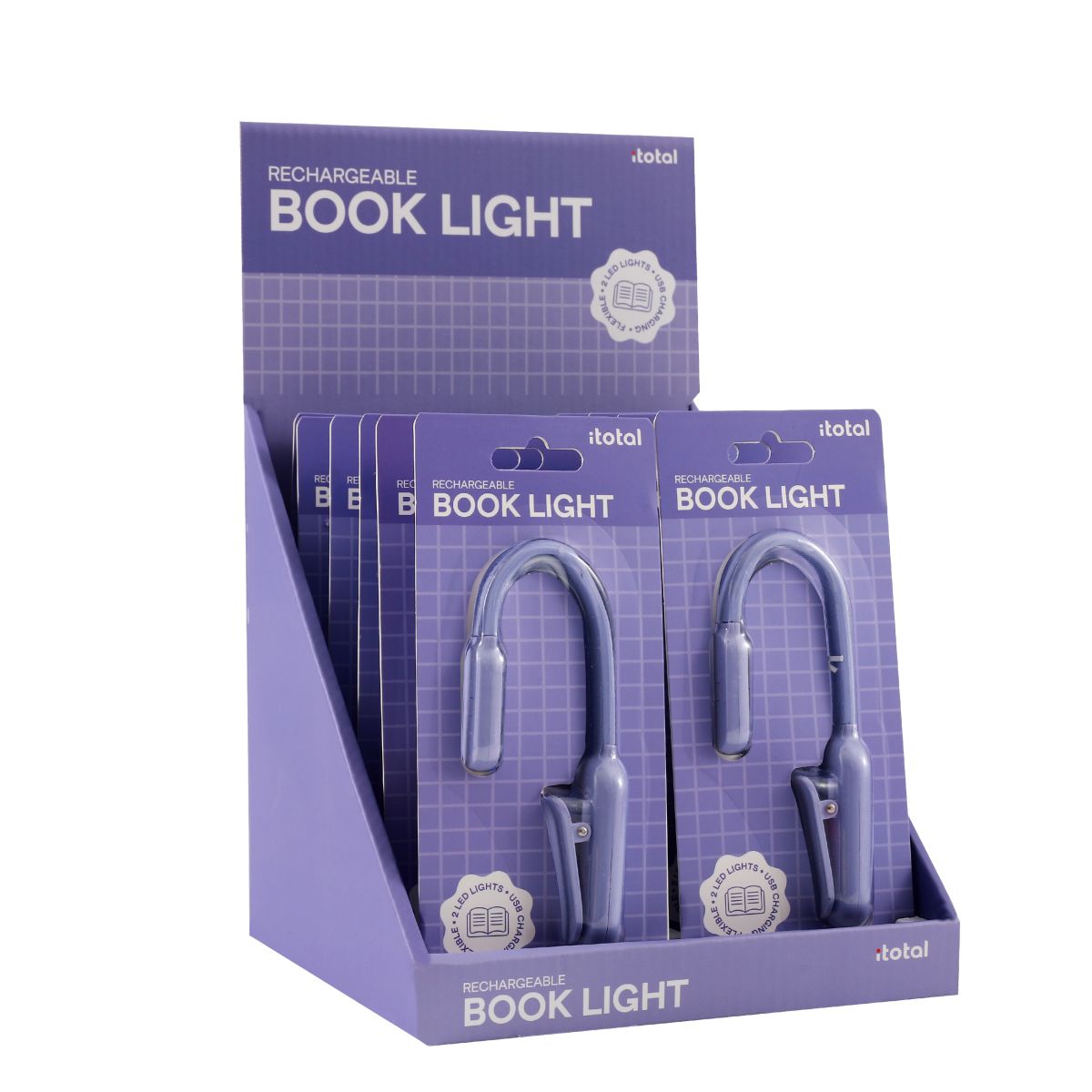 Lampe de lecture rechargeable Pastel Violet