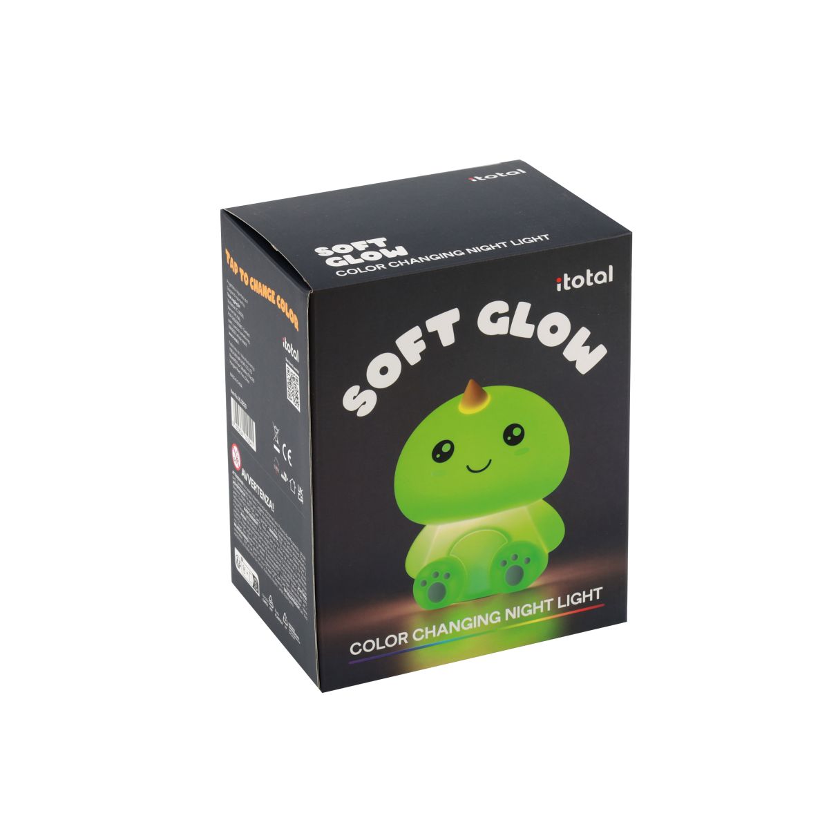Lampe de nuit en silicone Dino 