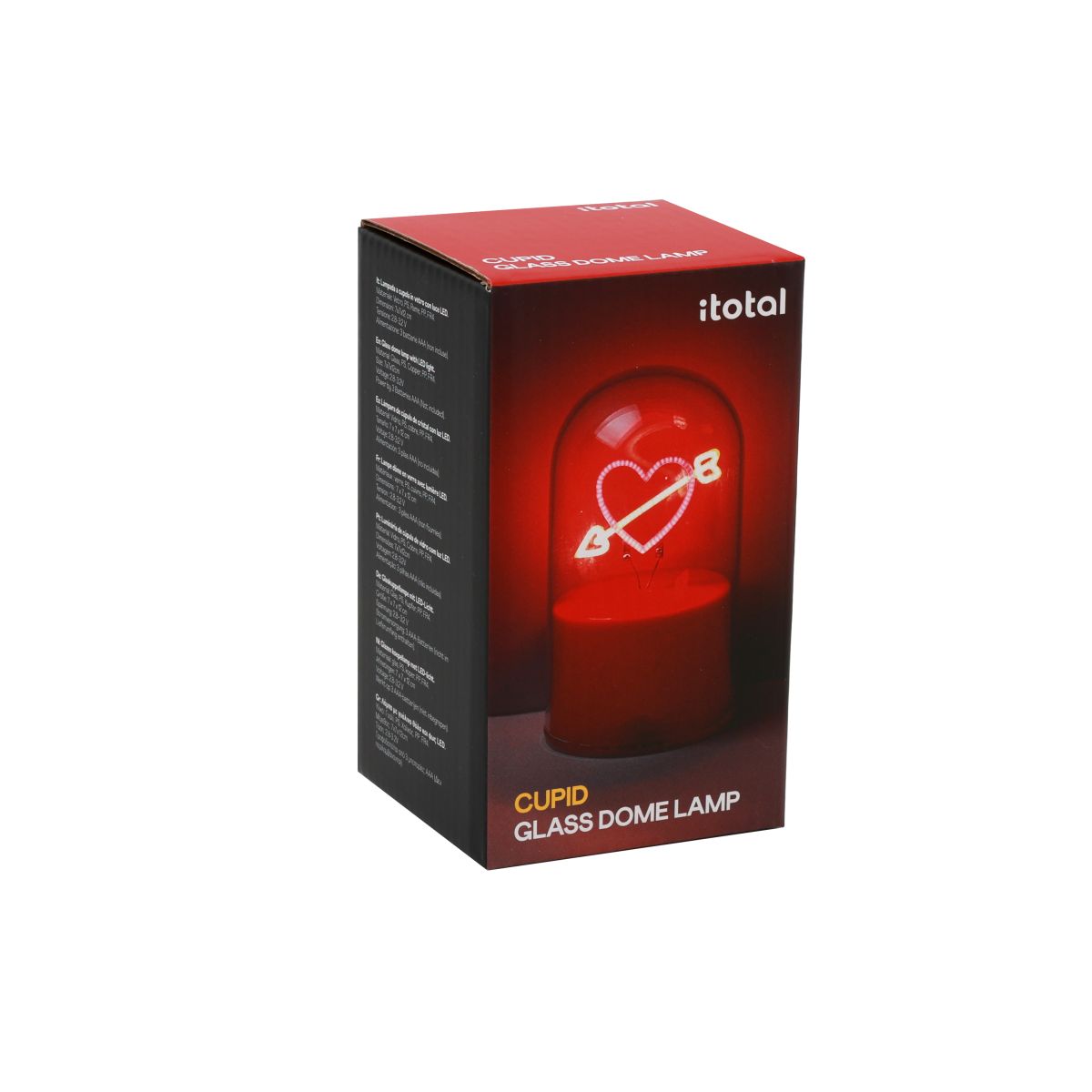 LAMPE LED Dôme en verre Cupid  