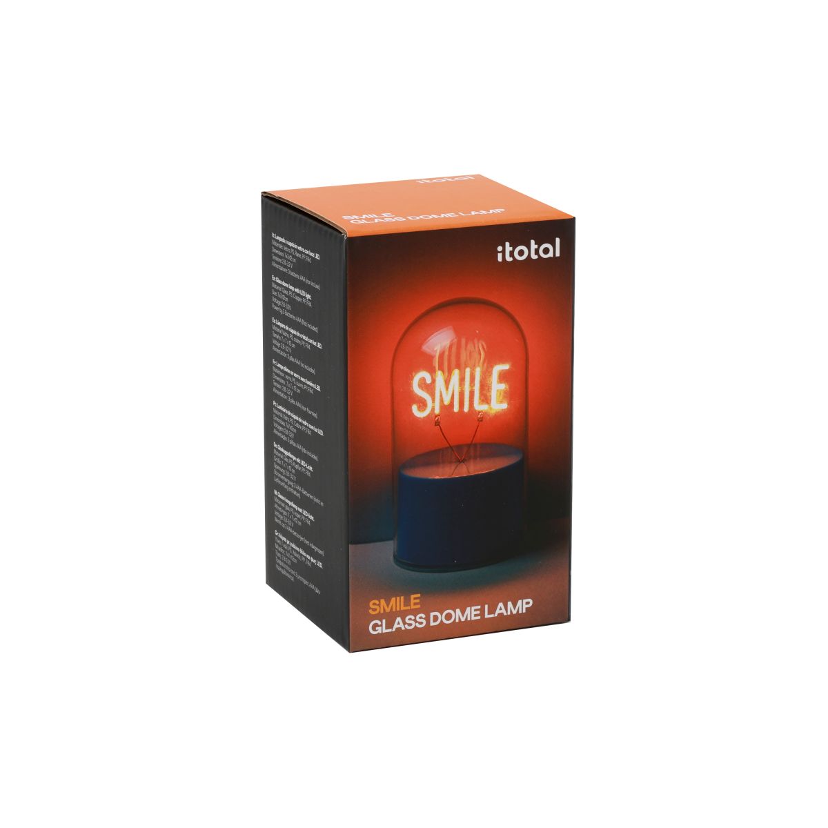 LAMPE LED Lampe Dôme en verre  Smile 