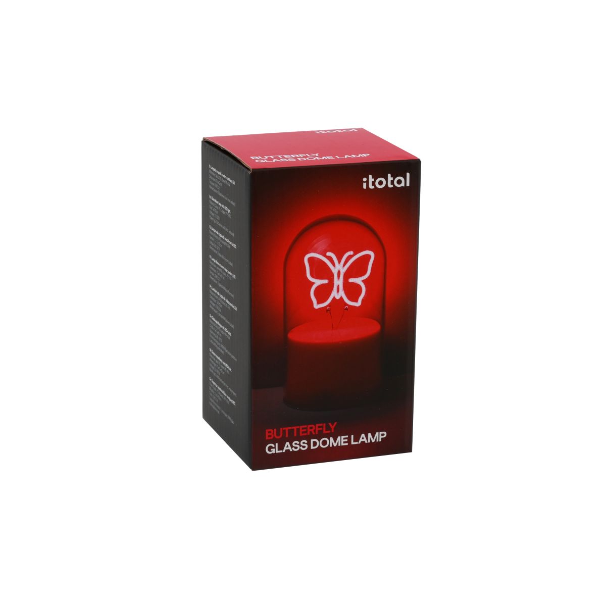 Lampe LED Dôme en Verre Butterfly 