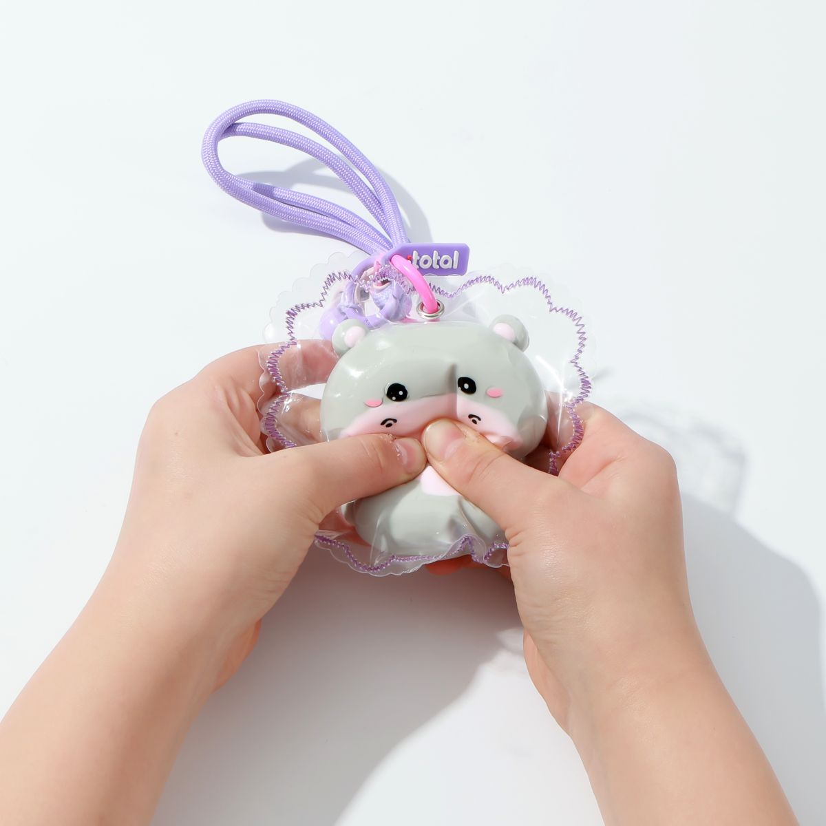 Porte-clés Jelly Pop Hippo 