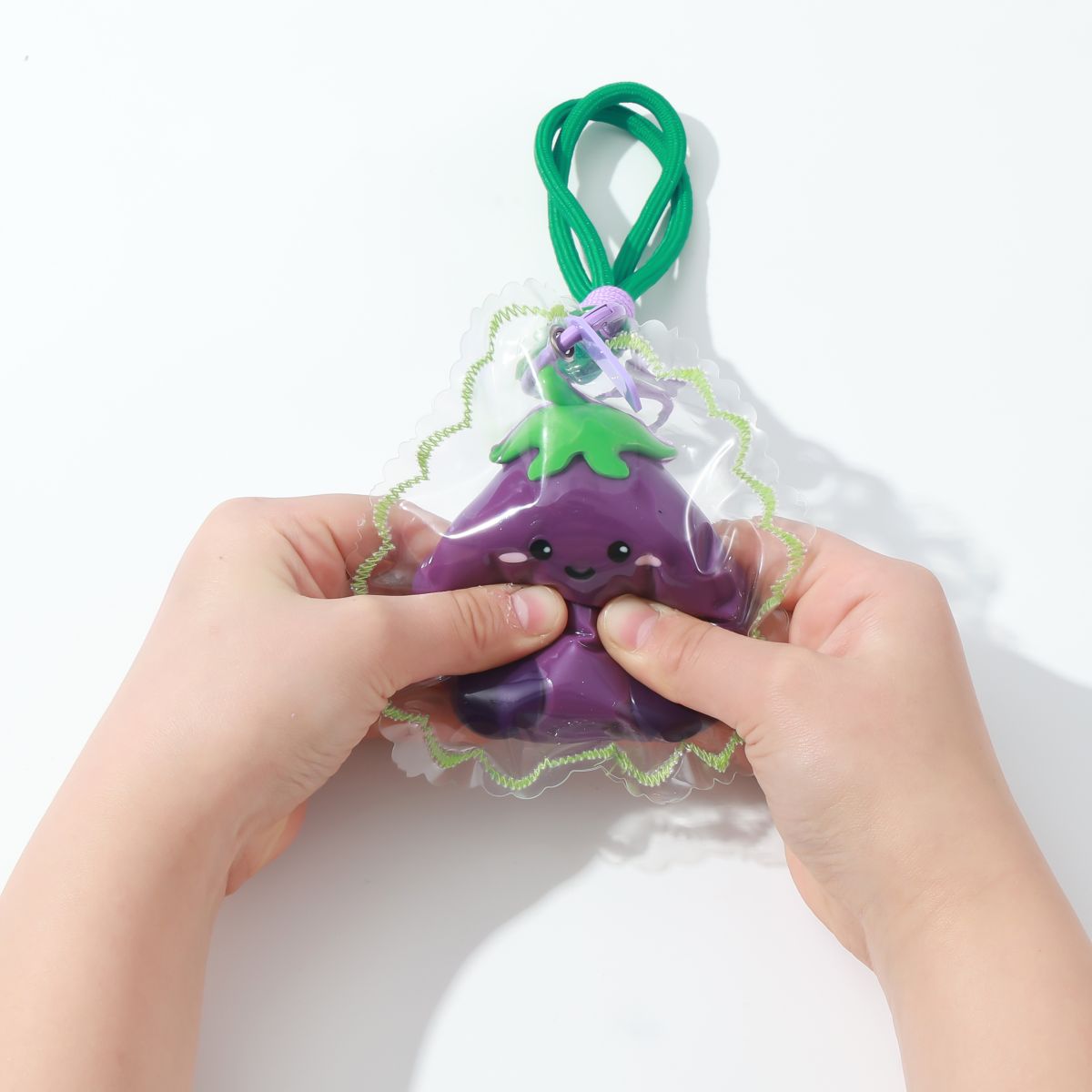 Porte-clés Jelly Pop Fresh Market Ellie l'aubergine 