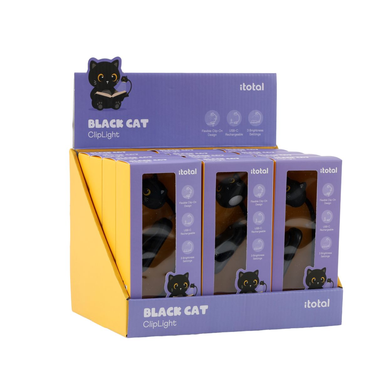 Lampe de lecture Chat noir 