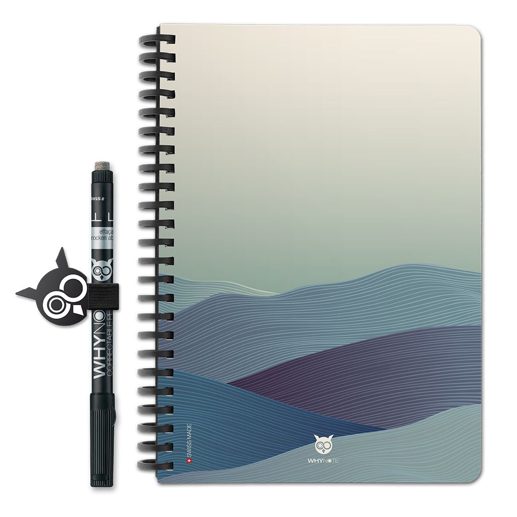 Bloc-notes effaçable A5 Paysage