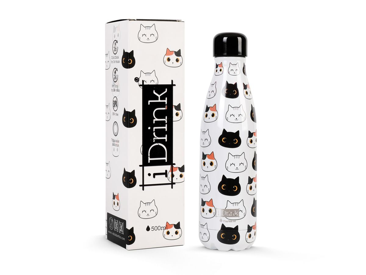 Bouteille Graphics 500ml Cat
