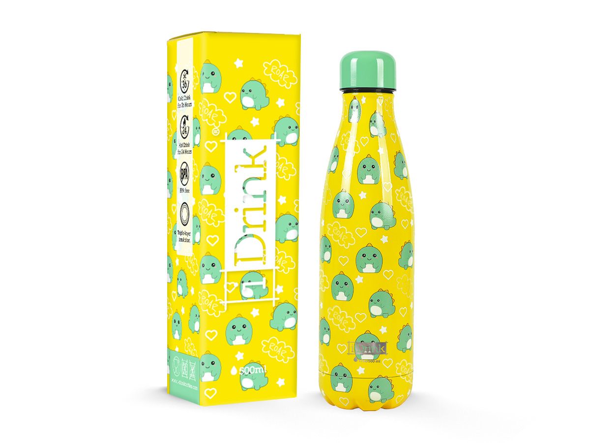 Bouteille 500ml Graphics Dino 