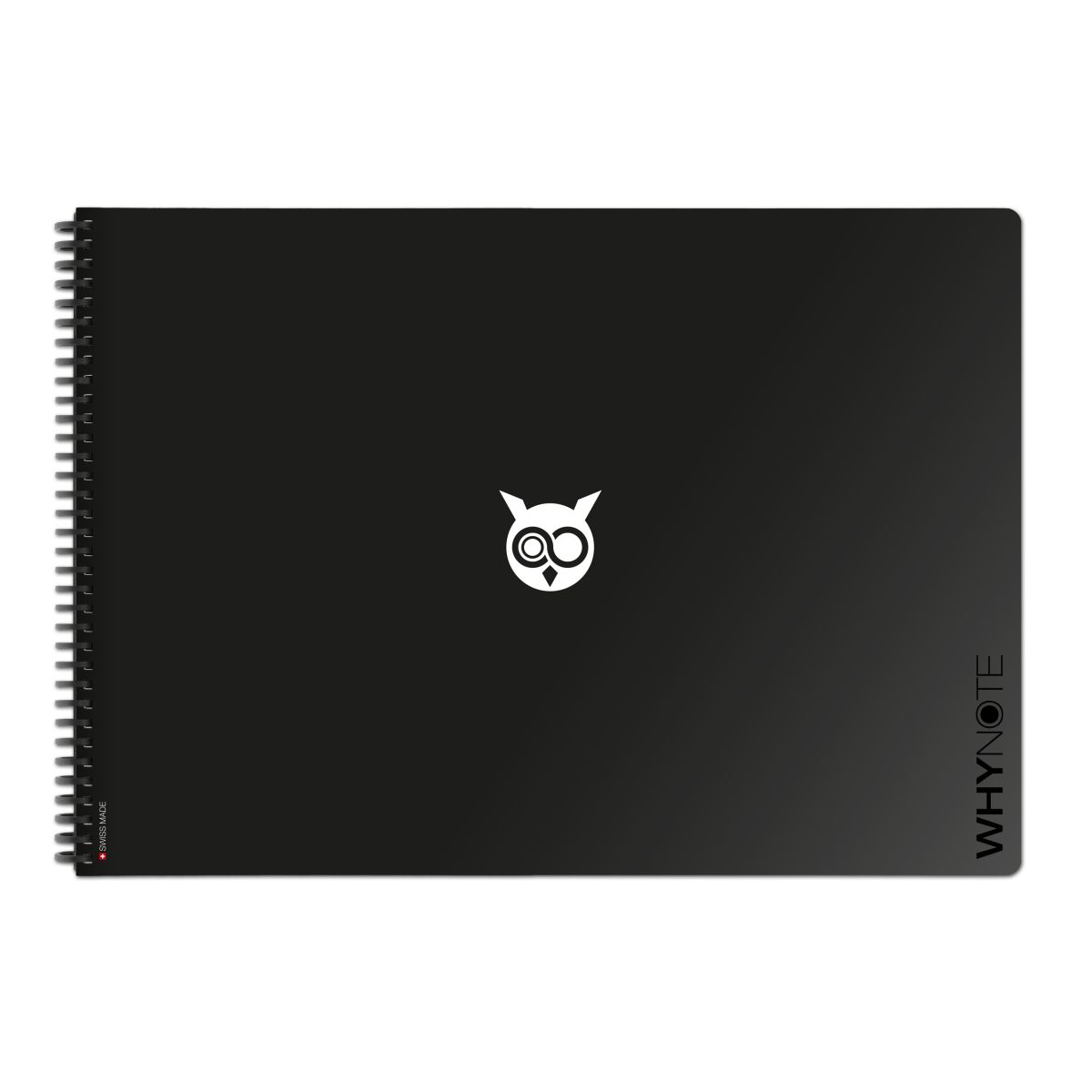 Bloc-notes effaçable A3 Noir